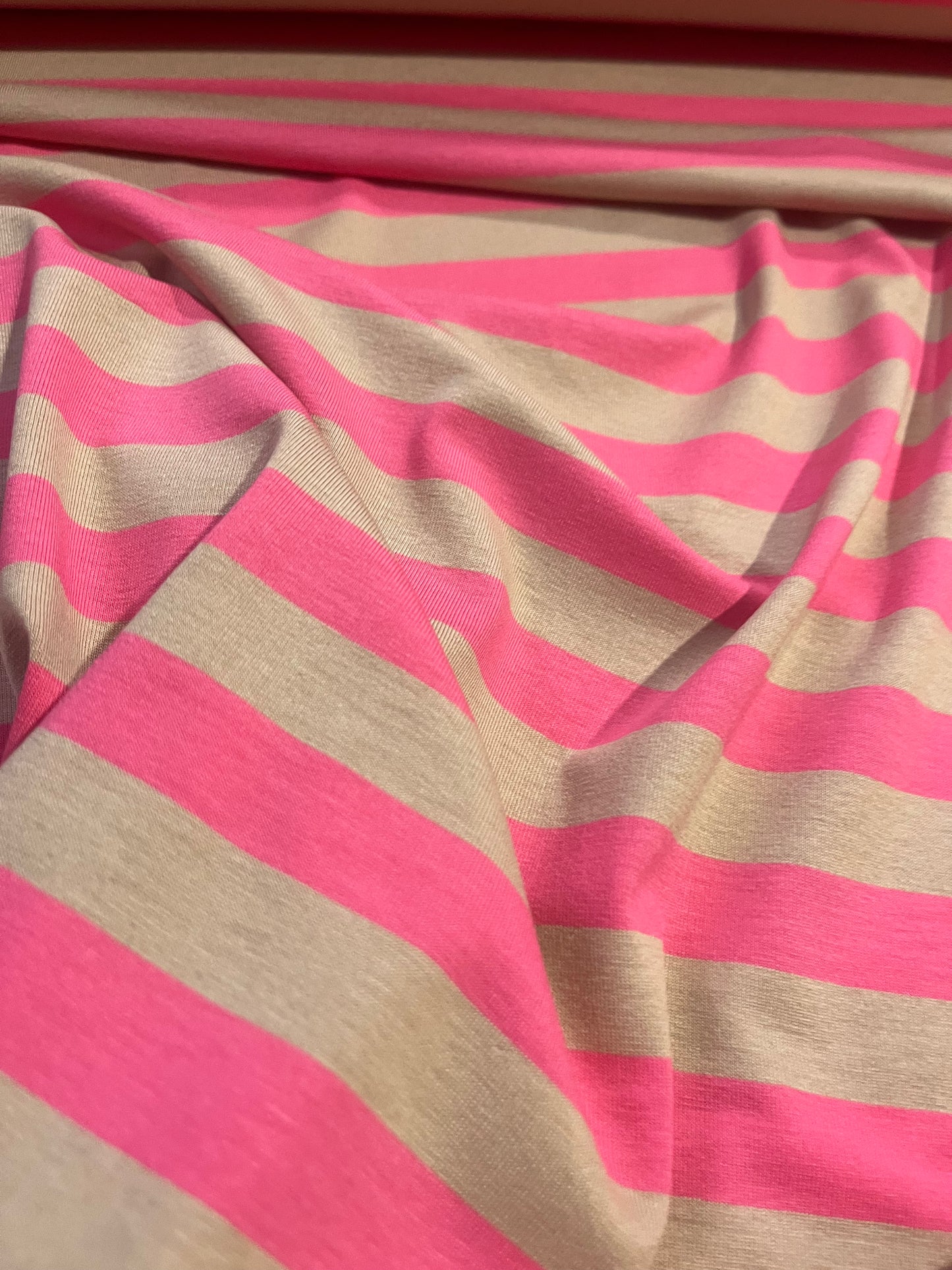 BRIAN 047 viscose jersey stripes