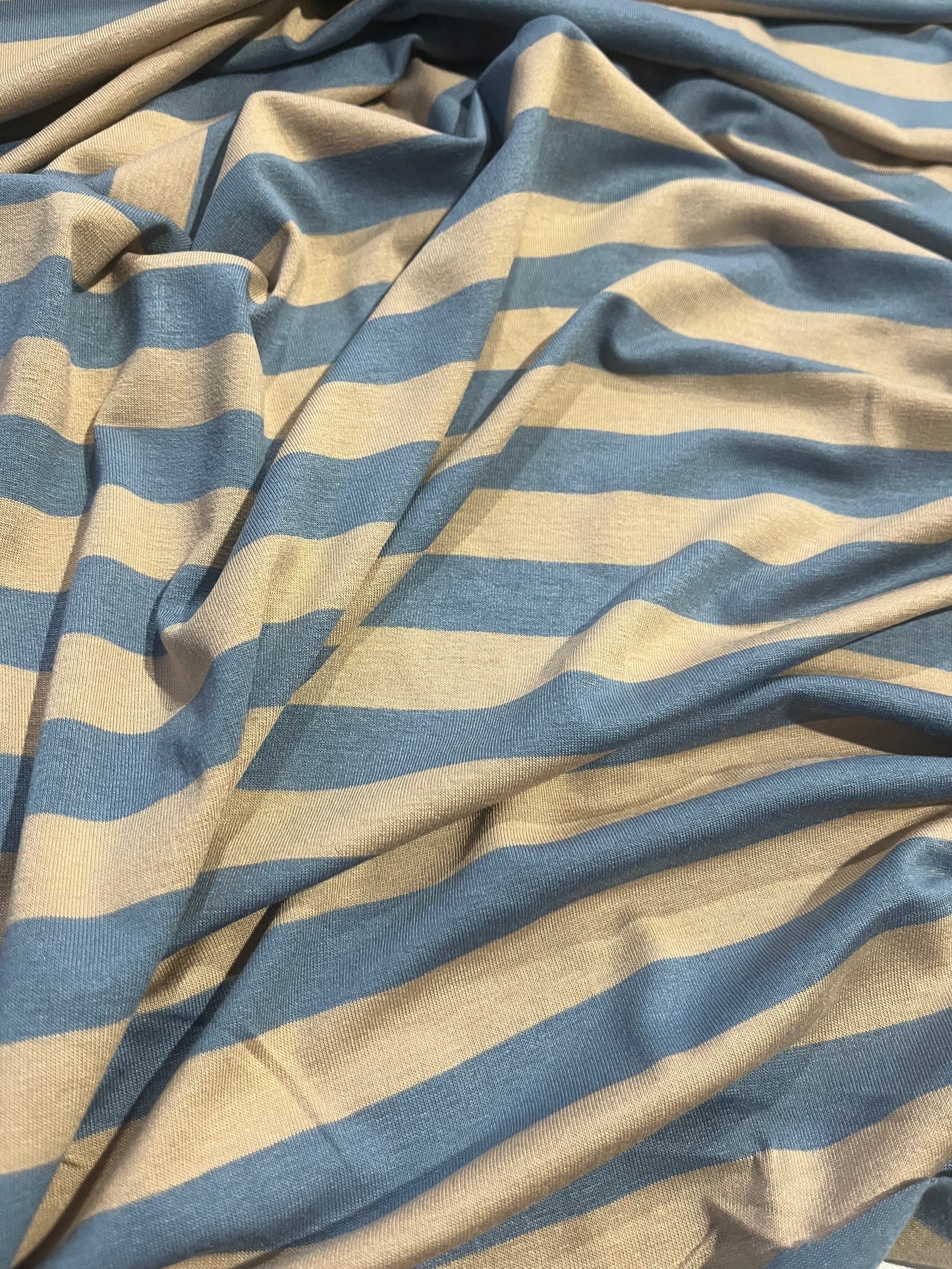 BRIAN 048 viscose jersey stripes