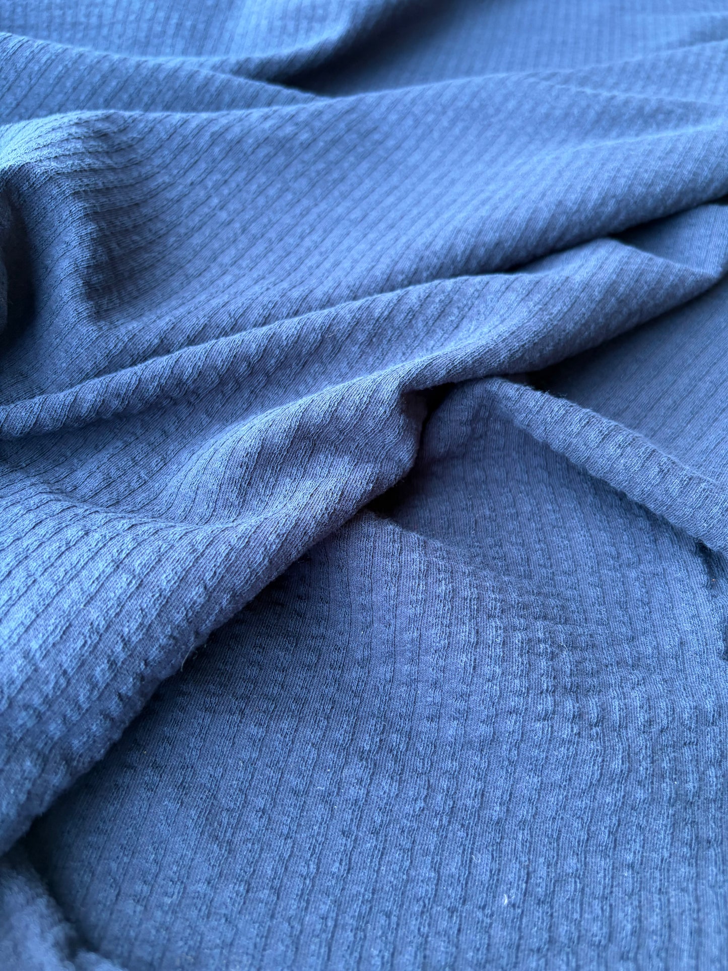 TODD 012 dark blue fantasy viscose jersey