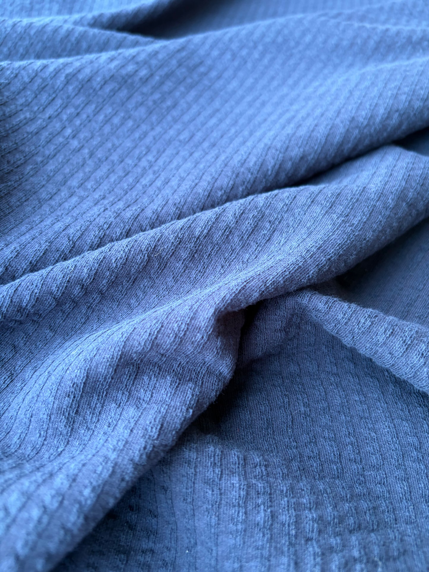 TODD 012 dark blue fantasy viscose jersey