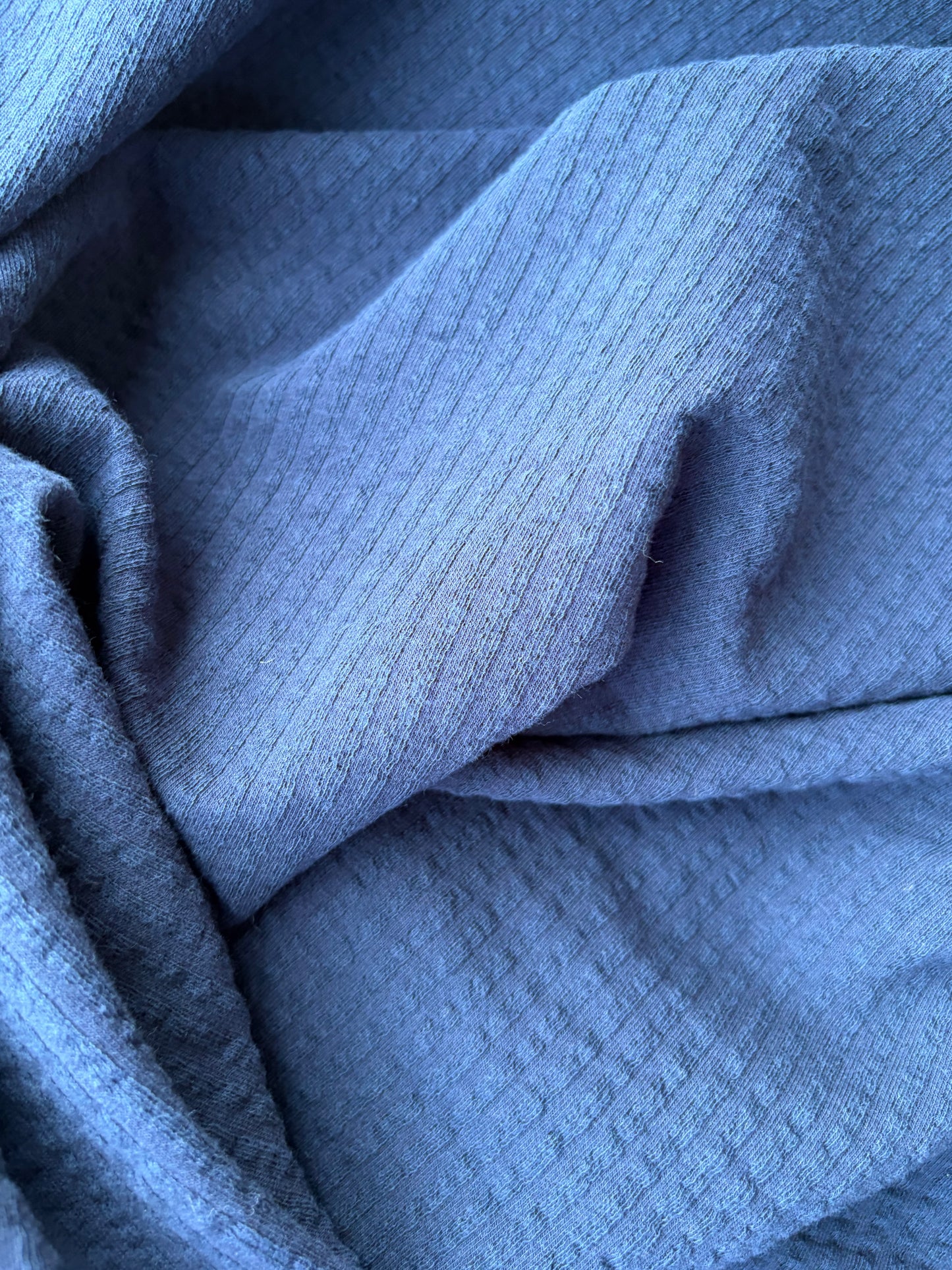 TODD 012 dark blue fantasy viscose jersey