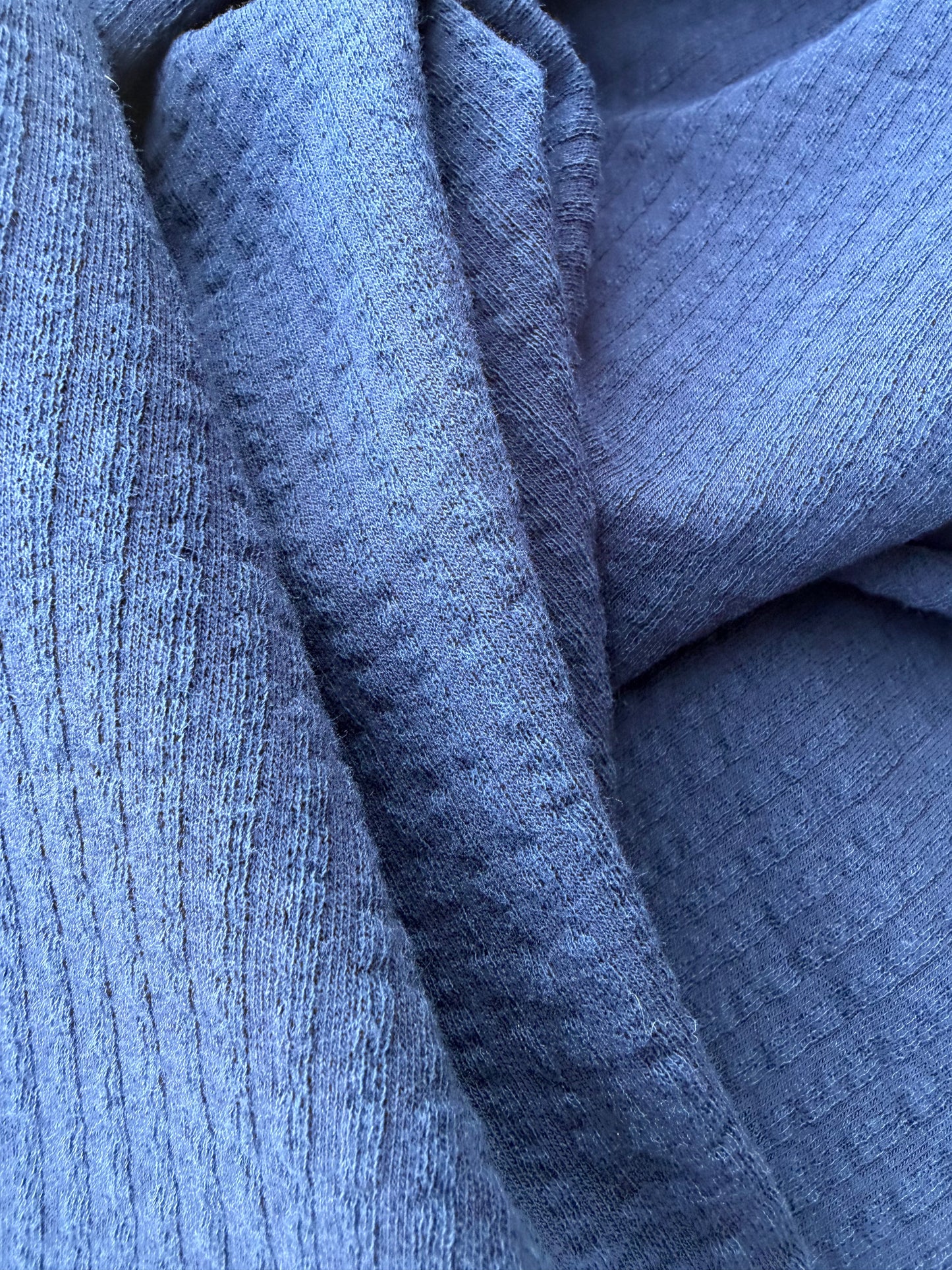 TODD 012 dark blue fantasy viscose jersey