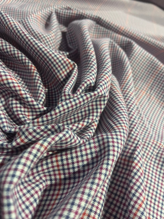 BRIAN 053 cotton check light flannel