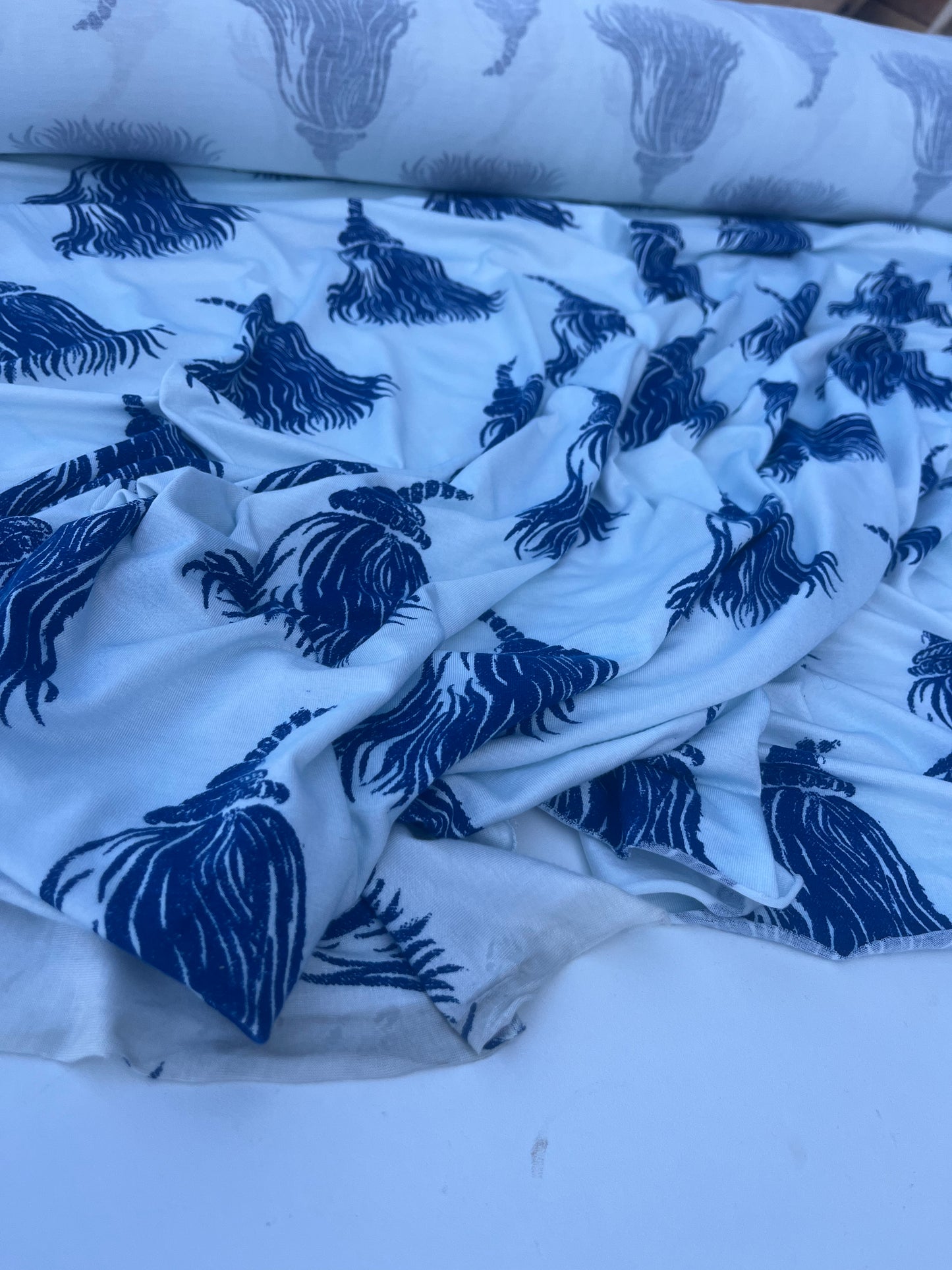 VIVIENNE 3000 jersey viscose "shower print"