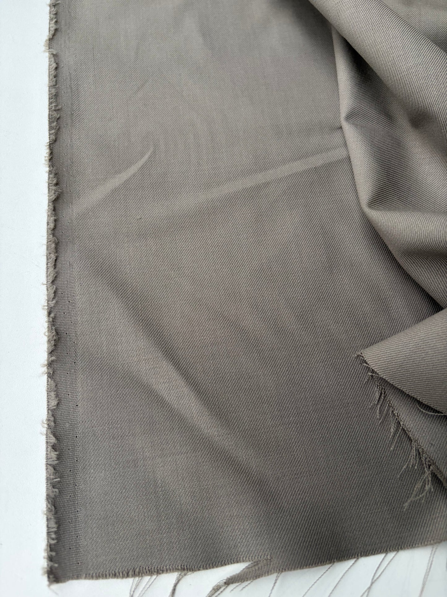 JUTTA 001 wool twill elephant grey