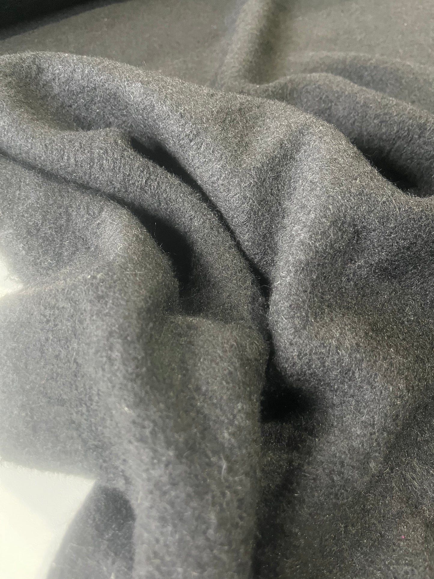 ROSALIA 001 boiled wool black