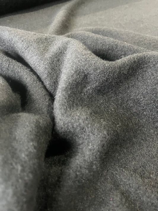 ROSALIA 001 boiled wool black