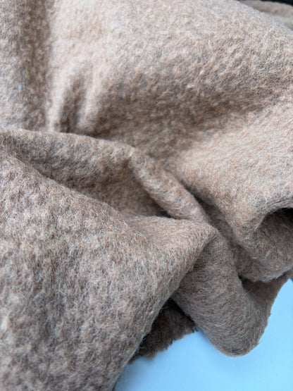 PC TODD 021 camel heavy boiled wool