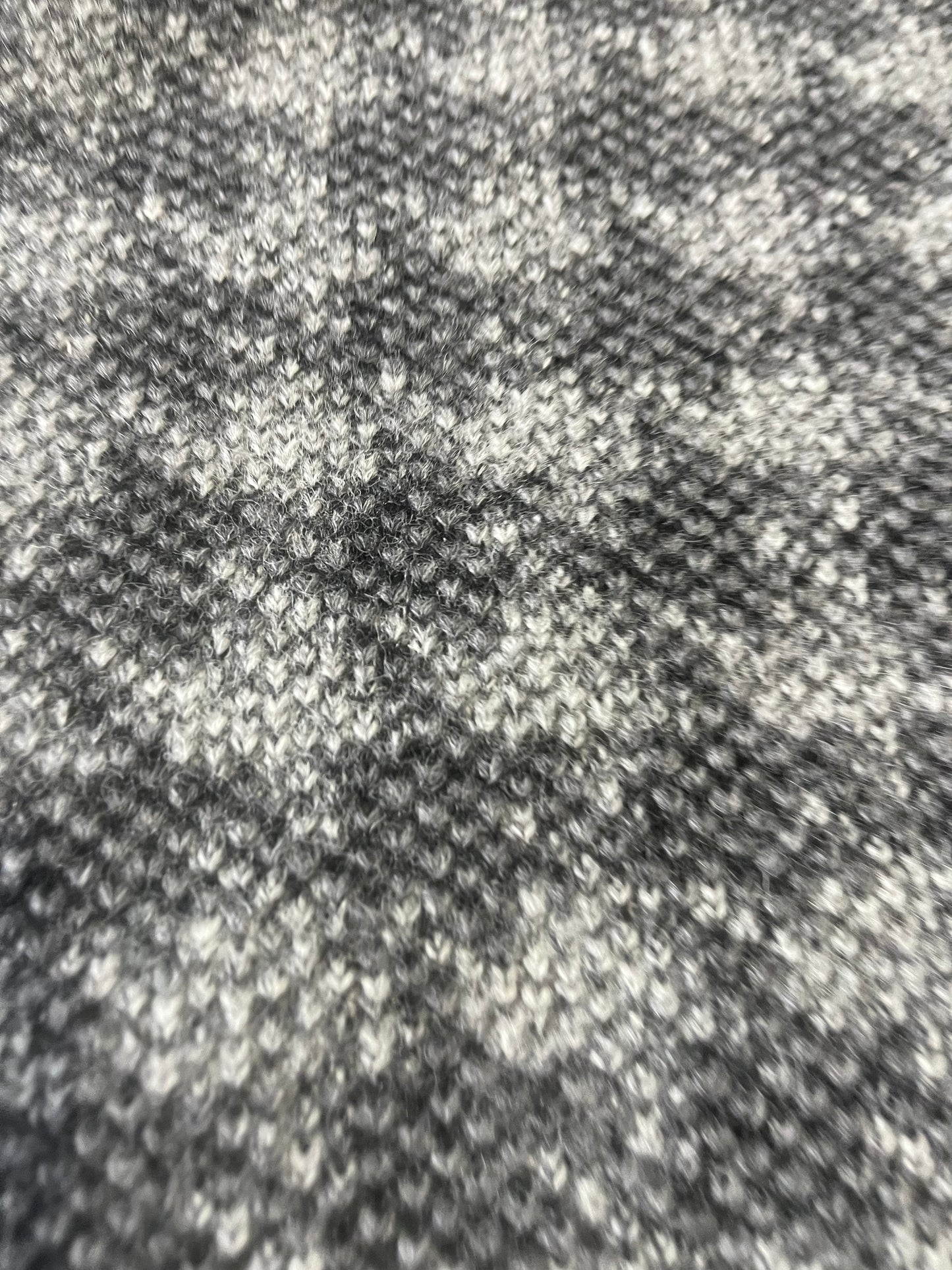 ROSALIA 003 Wool Shetland tweed grey check