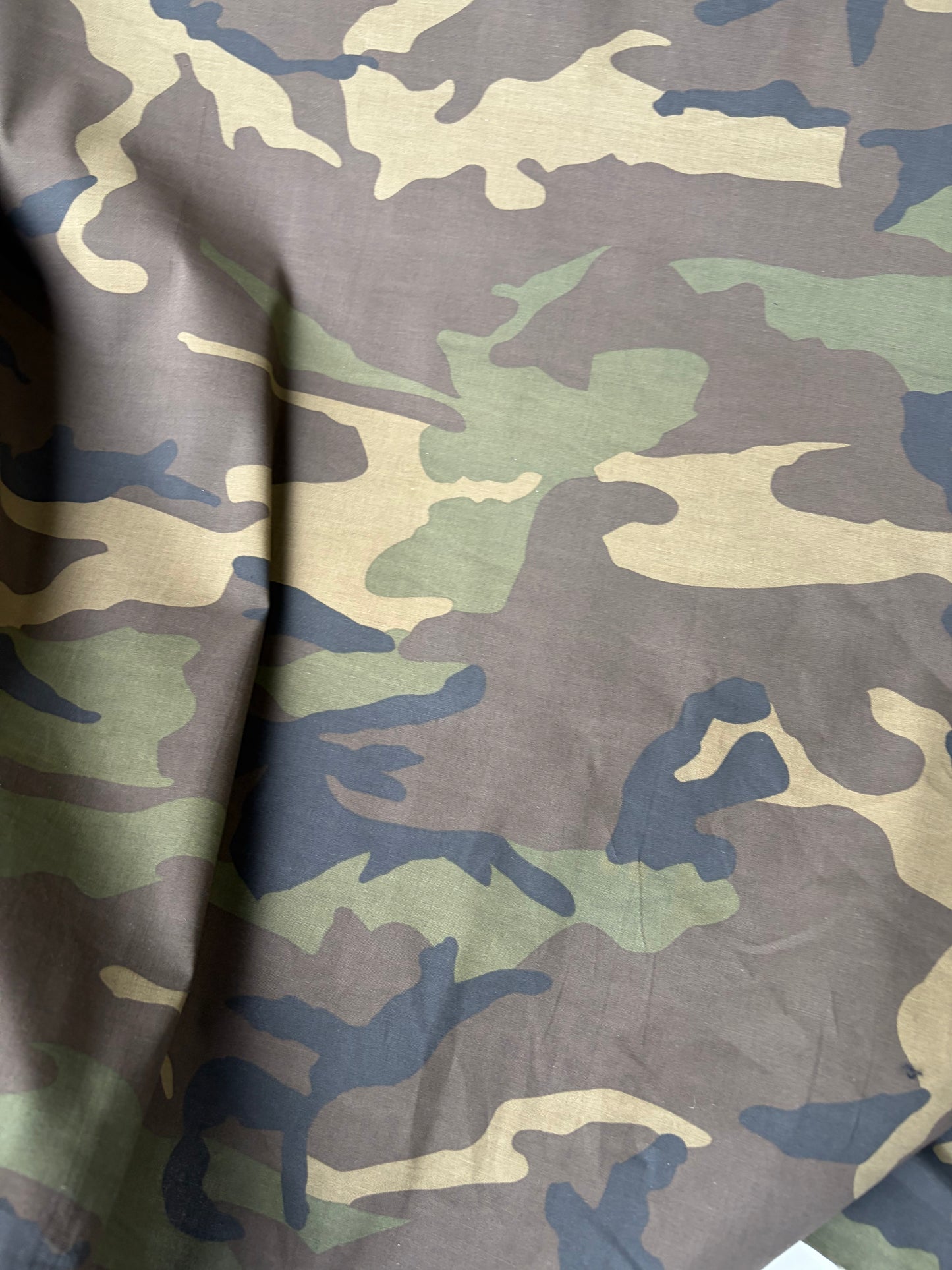 JUTTA 008 cotton poplin stretch camouflage print