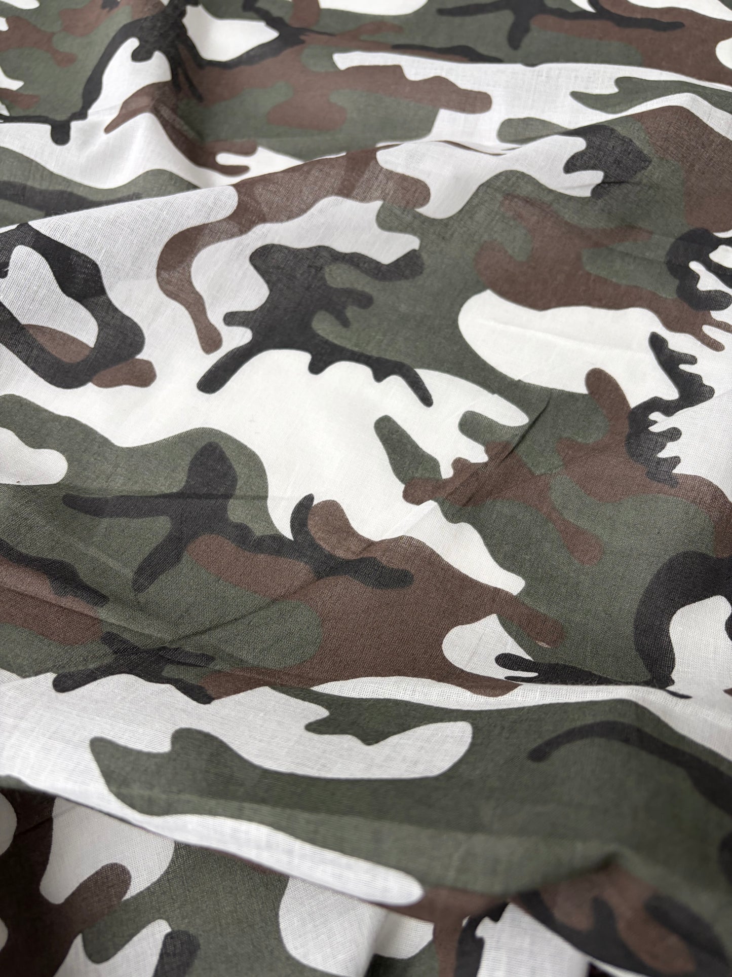 JUTTA 009 cotton voile camouflage