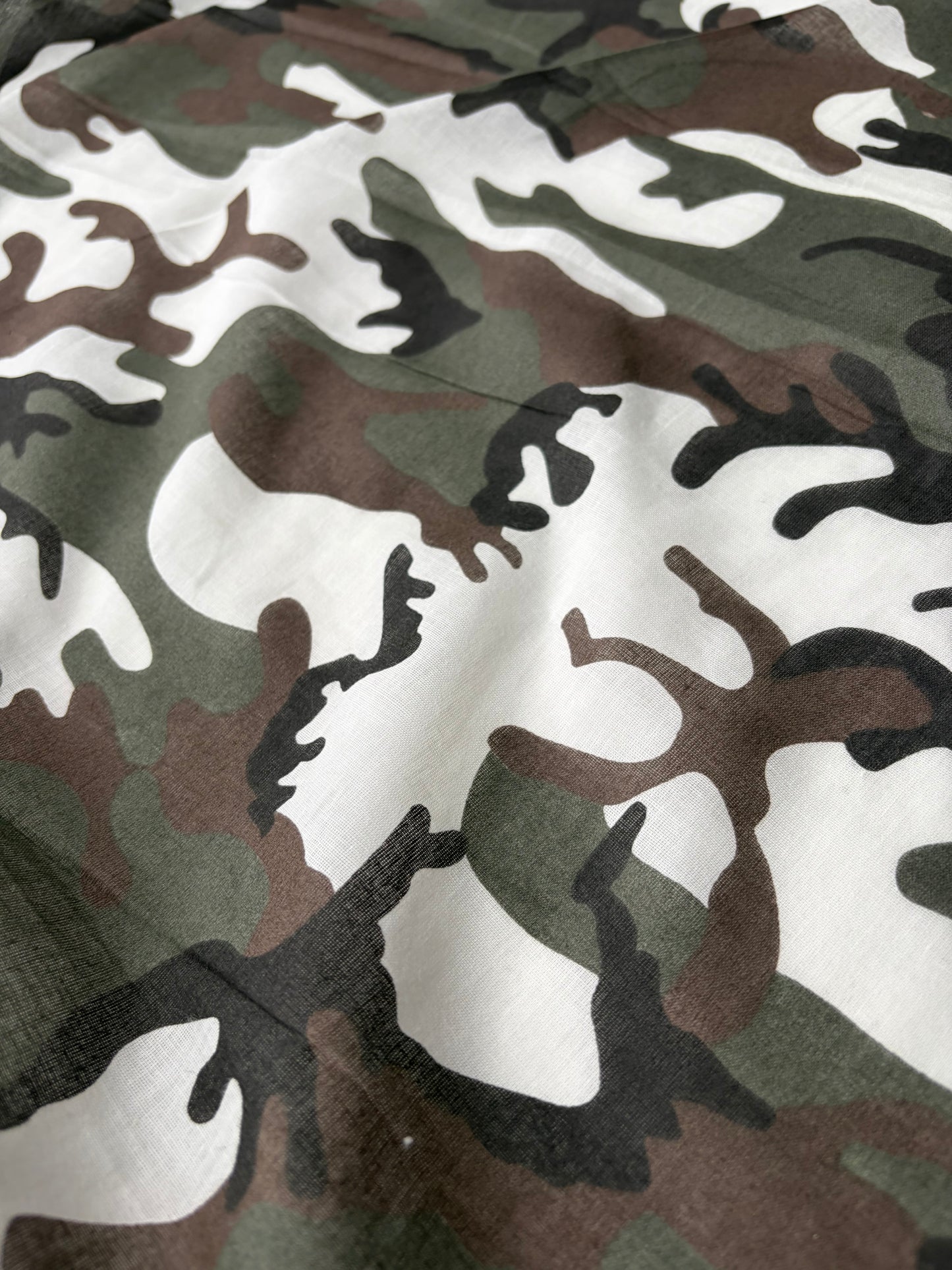 JUTTA 009 cotton voile camouflage
