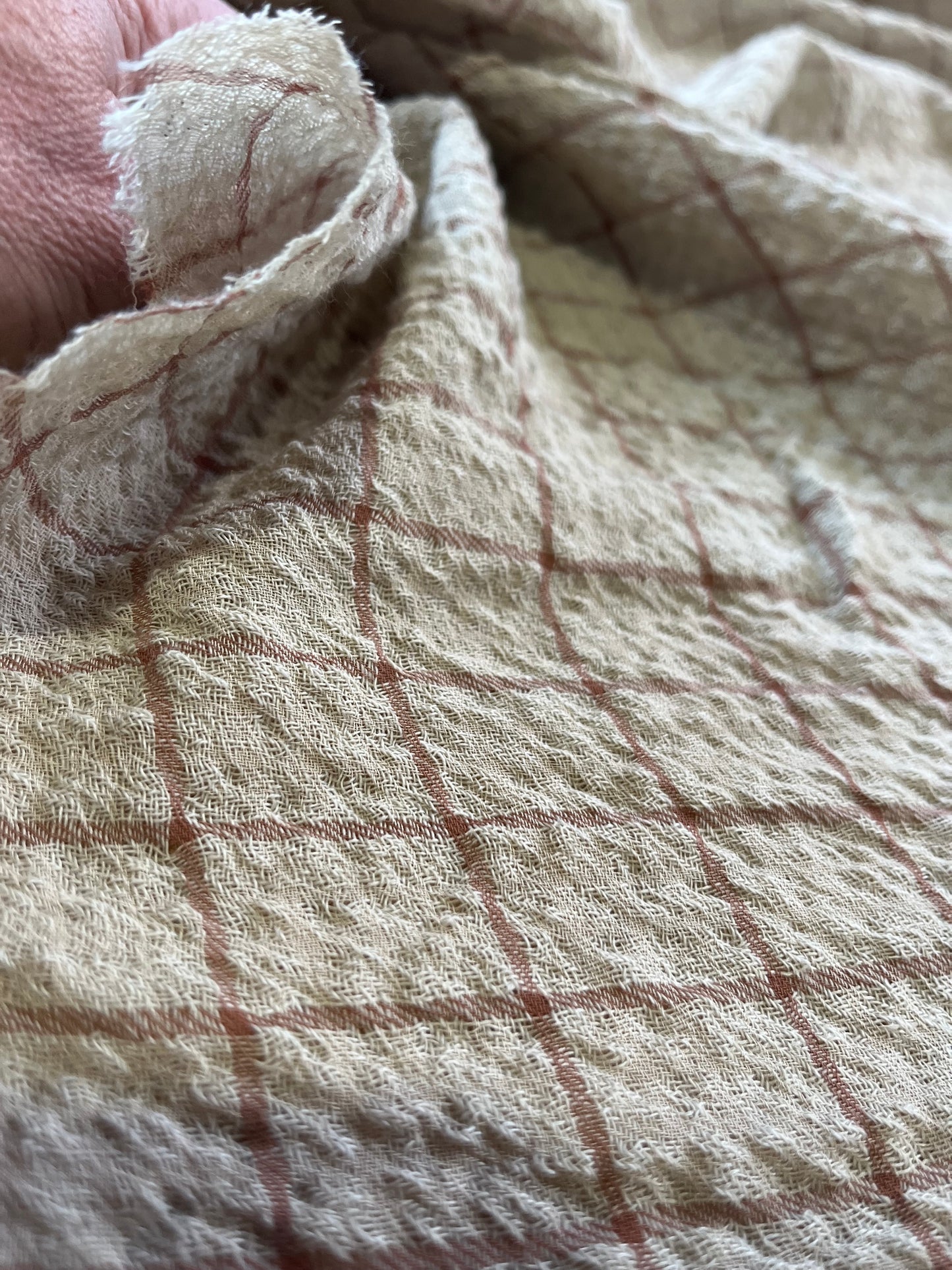 LC Pom 037 cotton/linen check