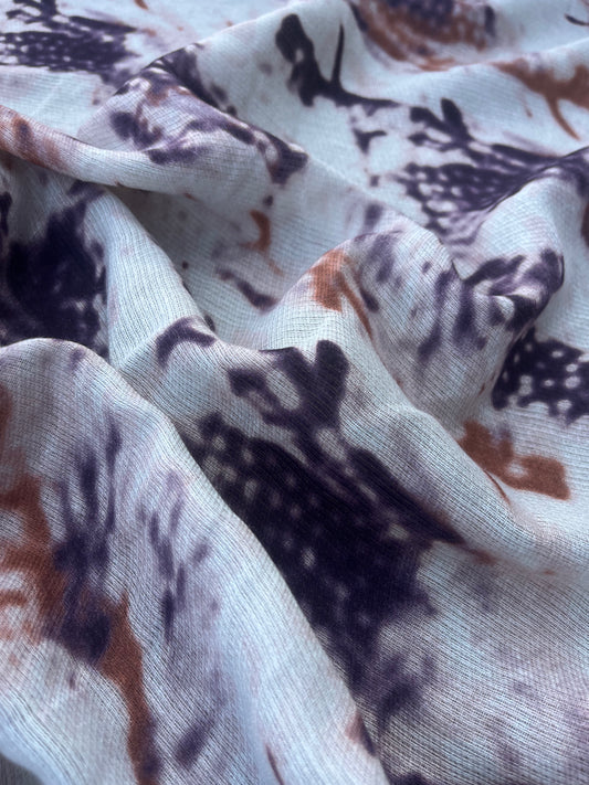 LC LAZARUS 002 cotton gaze tie-dye print