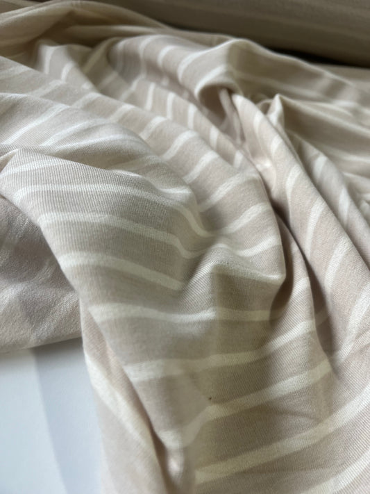 ROSALIA 016 felpa/jogging sand/white stripes