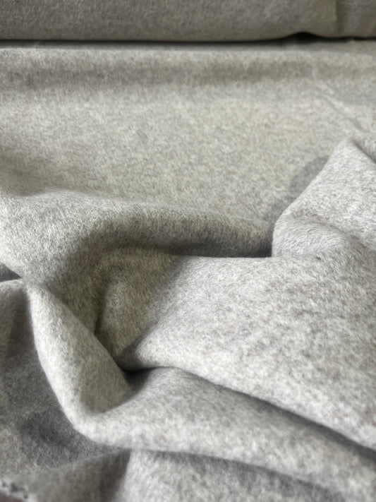 ROSALIA 019 heavy wool jersey soft taupe colour