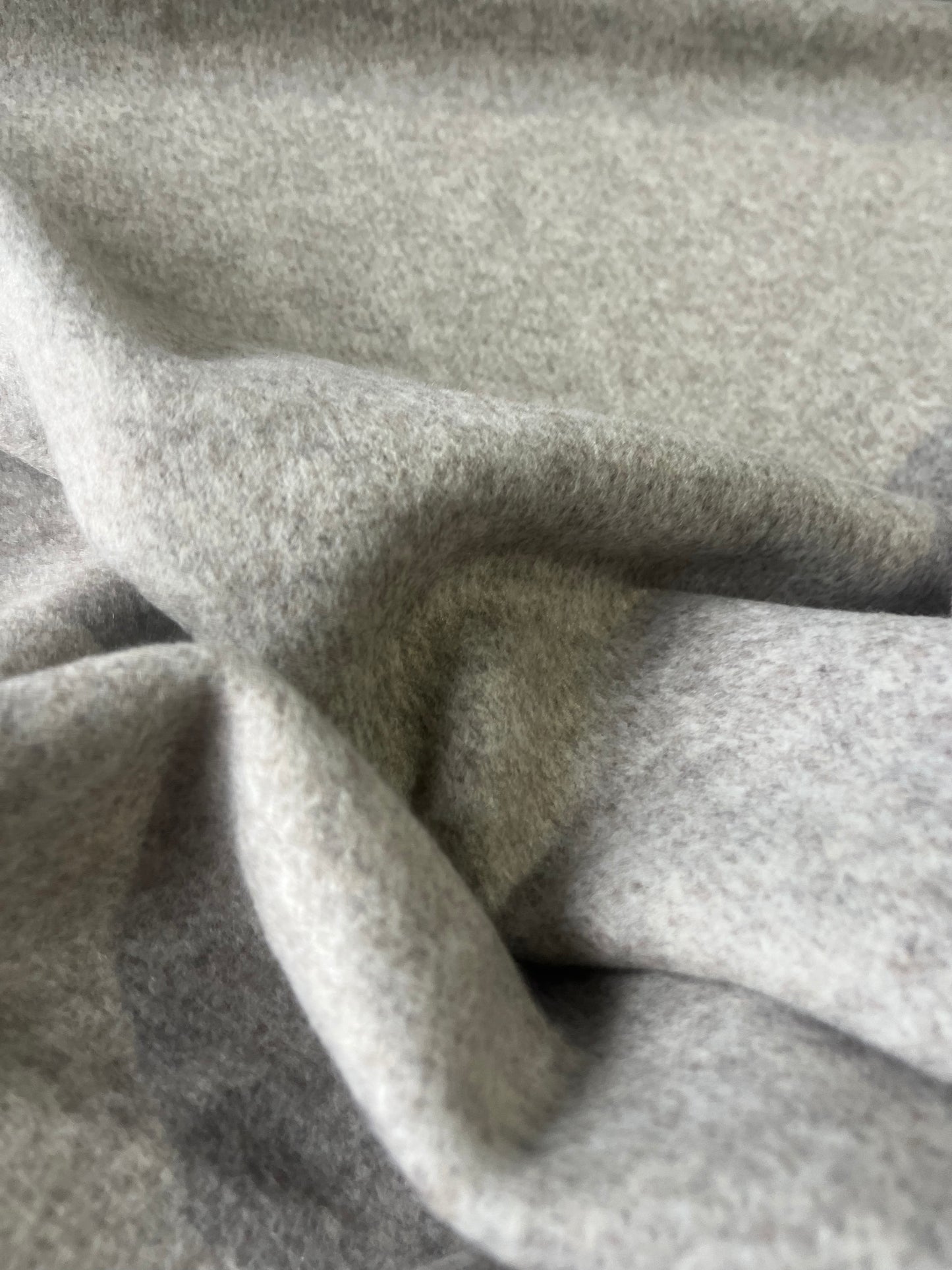 ROSALIA 019 heavy wool jersey soft taupe colour