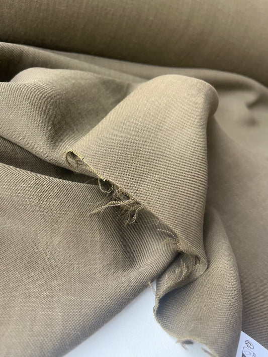 MARA MANIA 007 linen/viscose tabac