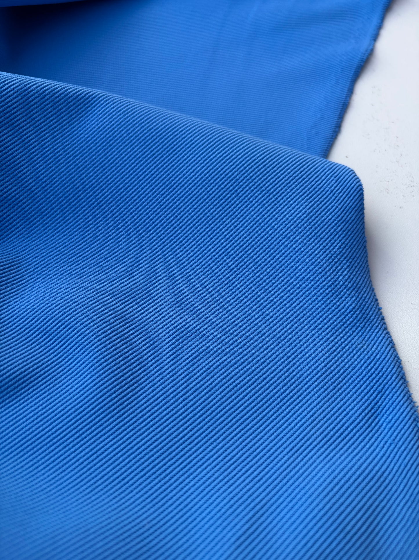 NED 003 cornflower blue heavy twill jersey