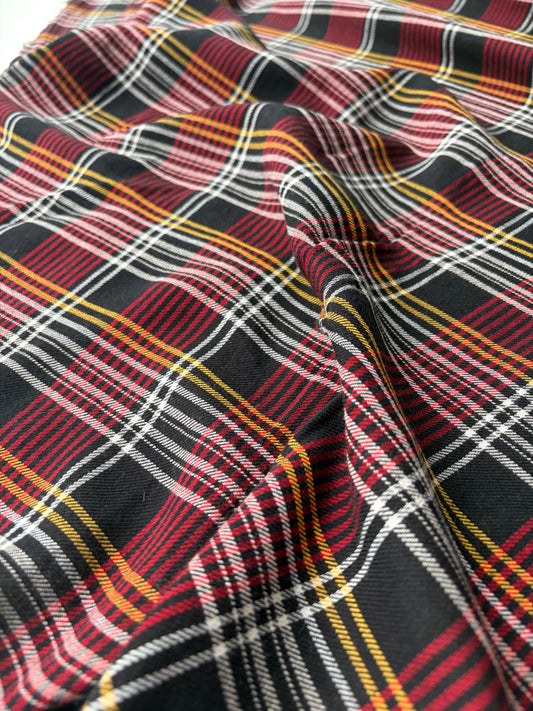 JUTTA 024 colourwoven cotton voile check