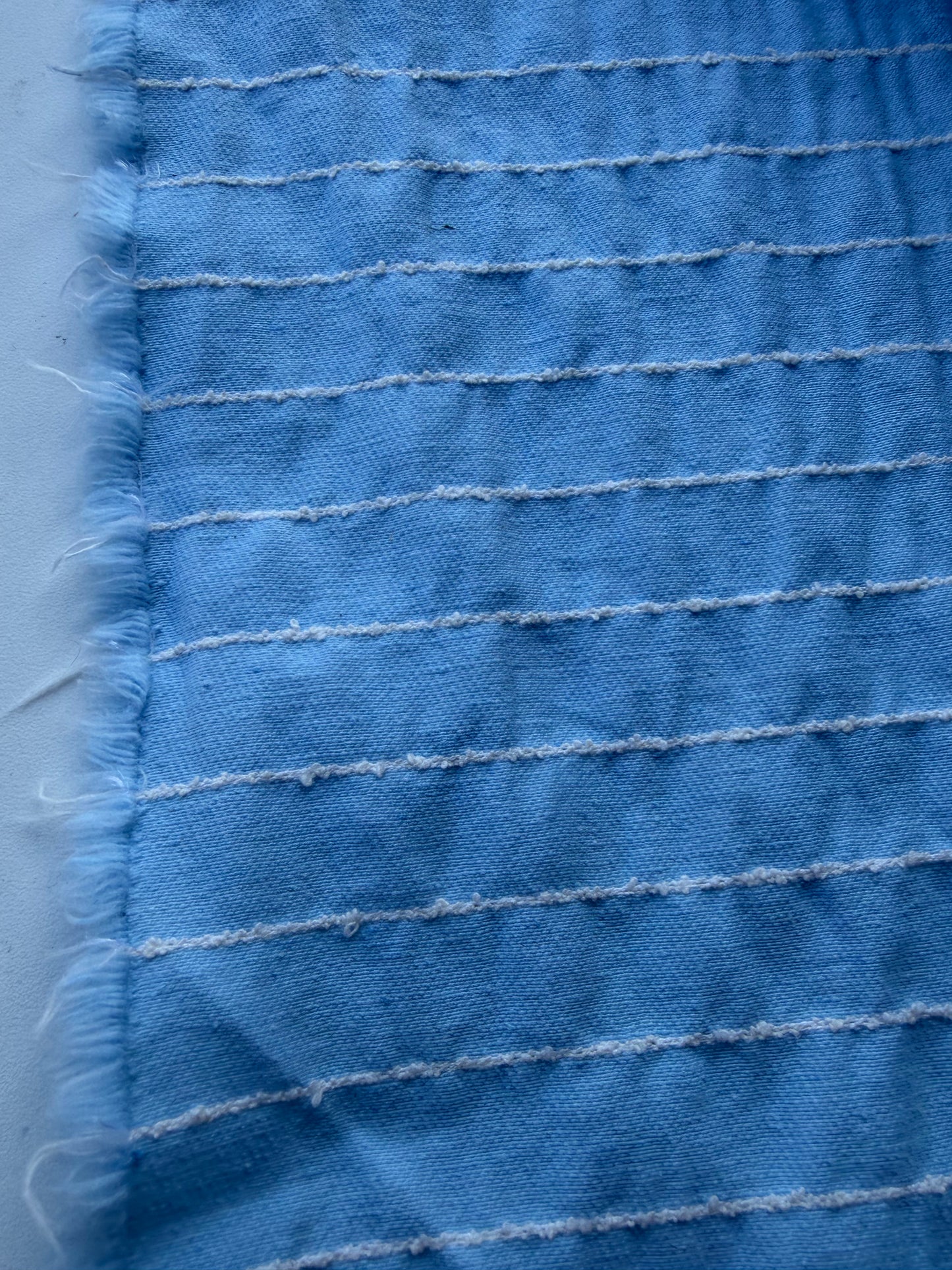 NED 008 light blue cotton stripes