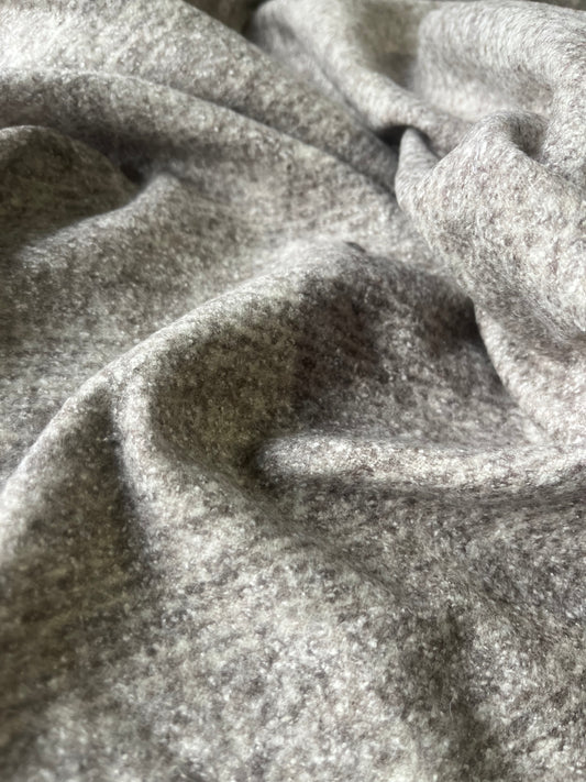 ROSALIA 028 heavy wool jersey sand/grey