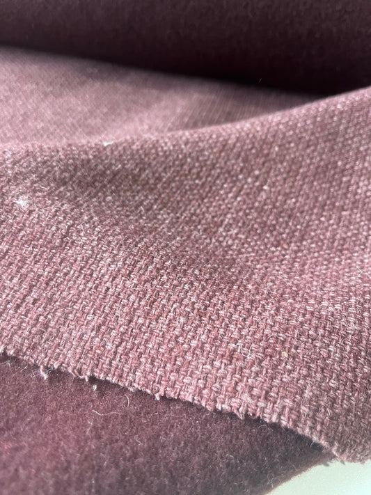 ROSALIA 033 heavy shetland wool aubergine