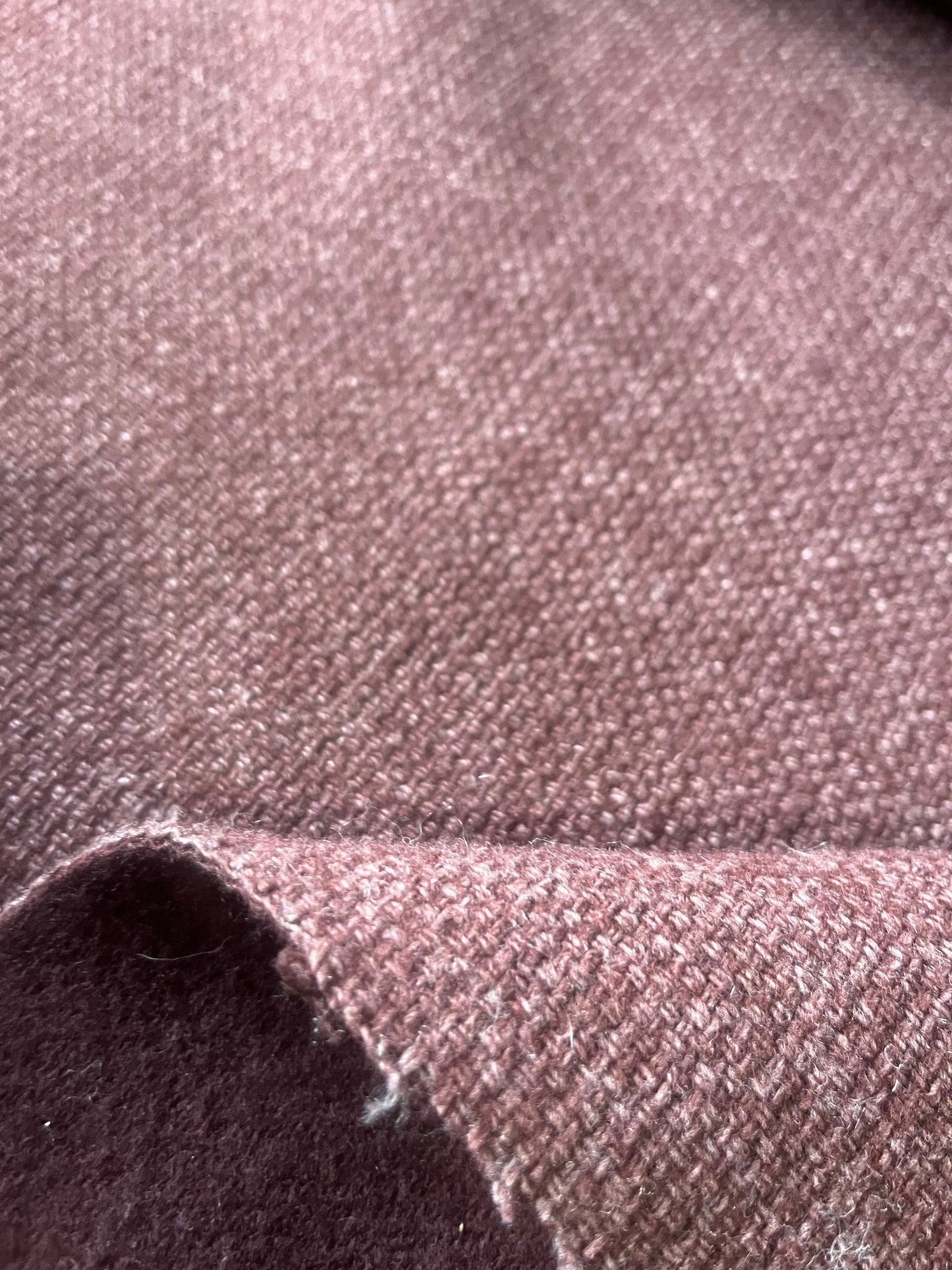 ROSALIA 033 heavy shetland wool aubergine