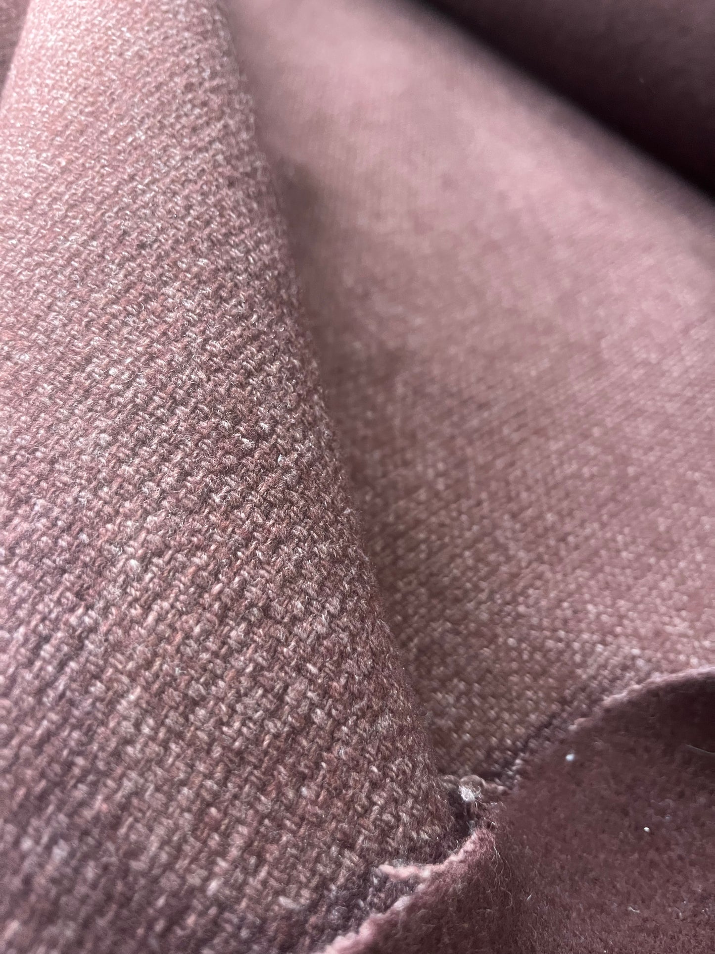 ROSALIA 033 heavy shetland wool aubergine