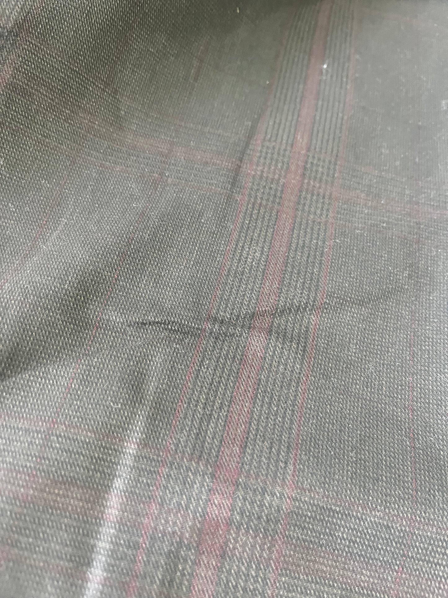 ROSALIA 035 heavy cotton check overdyed