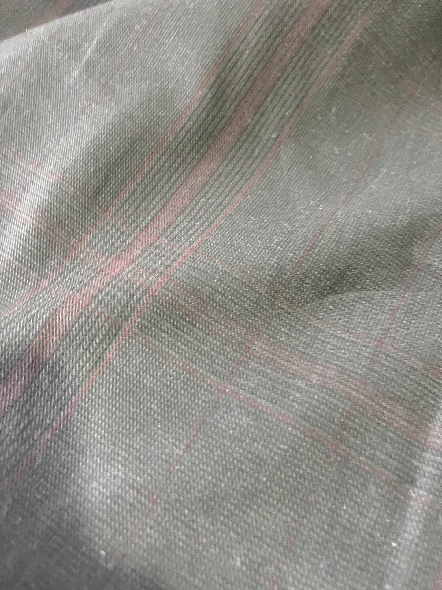 ROSALIA 035 heavy cotton check overdyed