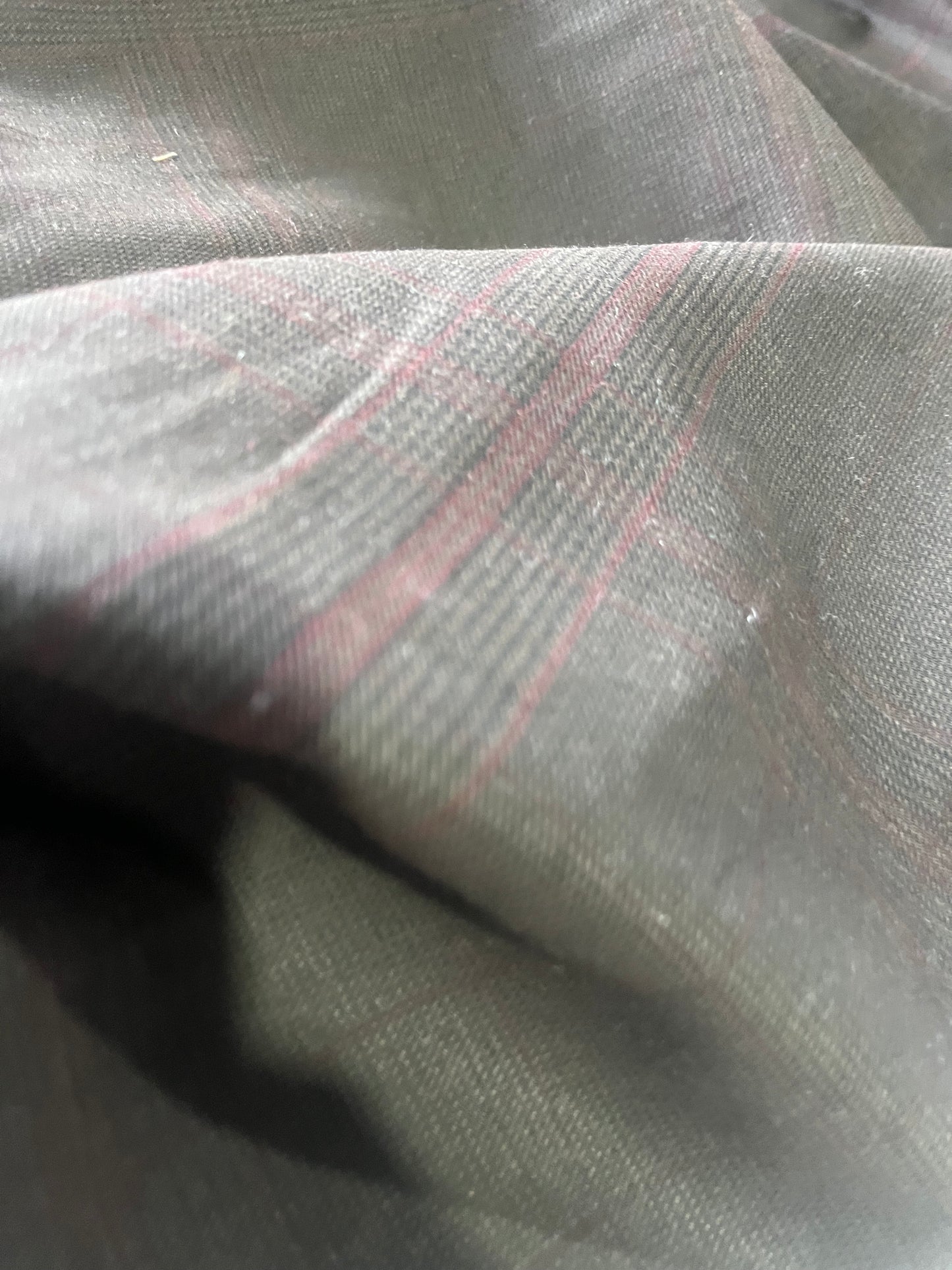 ROSALIA 035 heavy cotton check overdyed