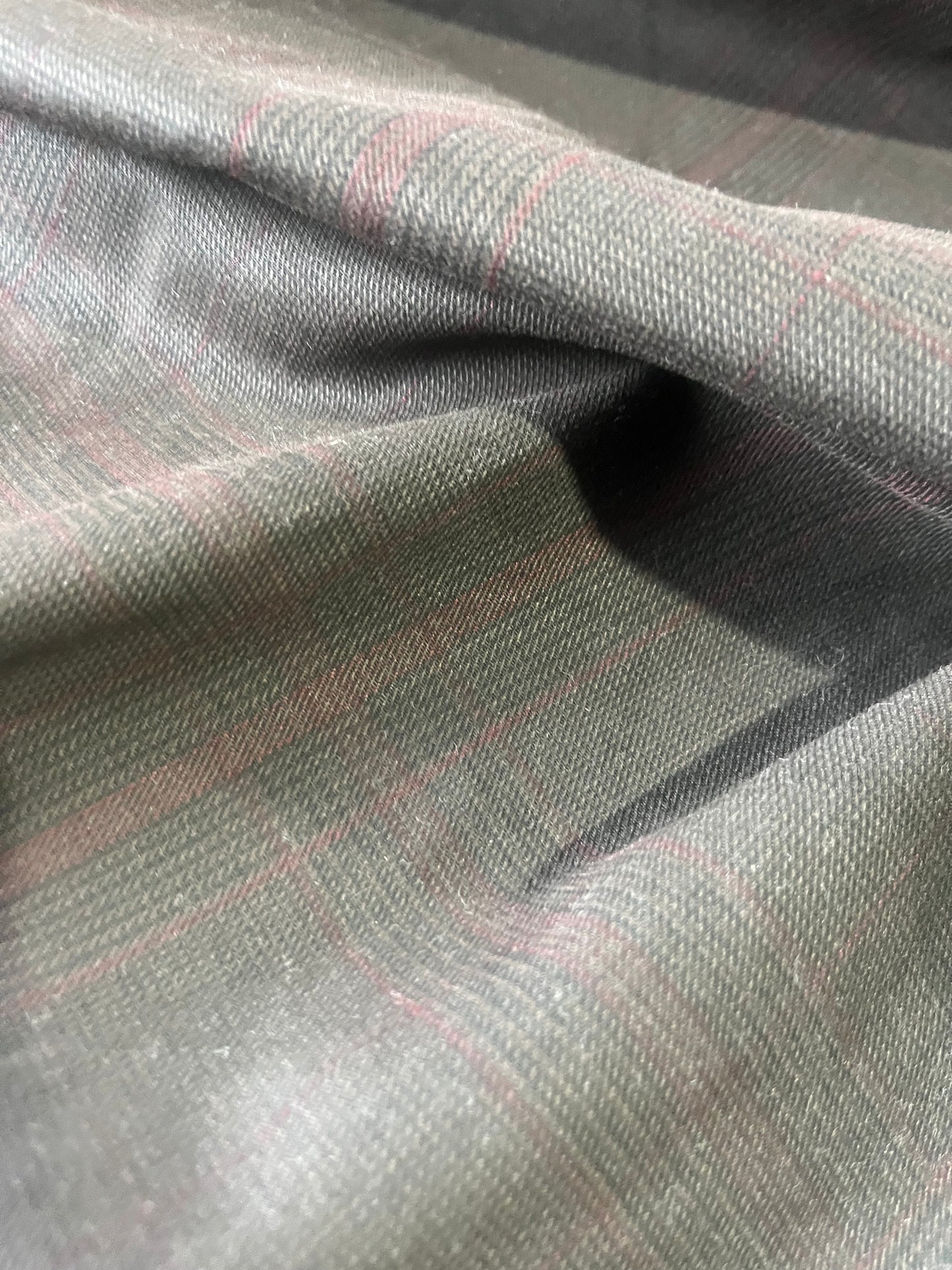 ROSALIA 035 heavy cotton check overdyed