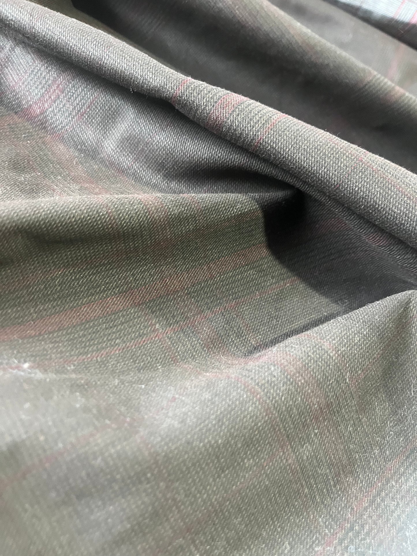 ROSALIA 035 heavy cotton check overdyed