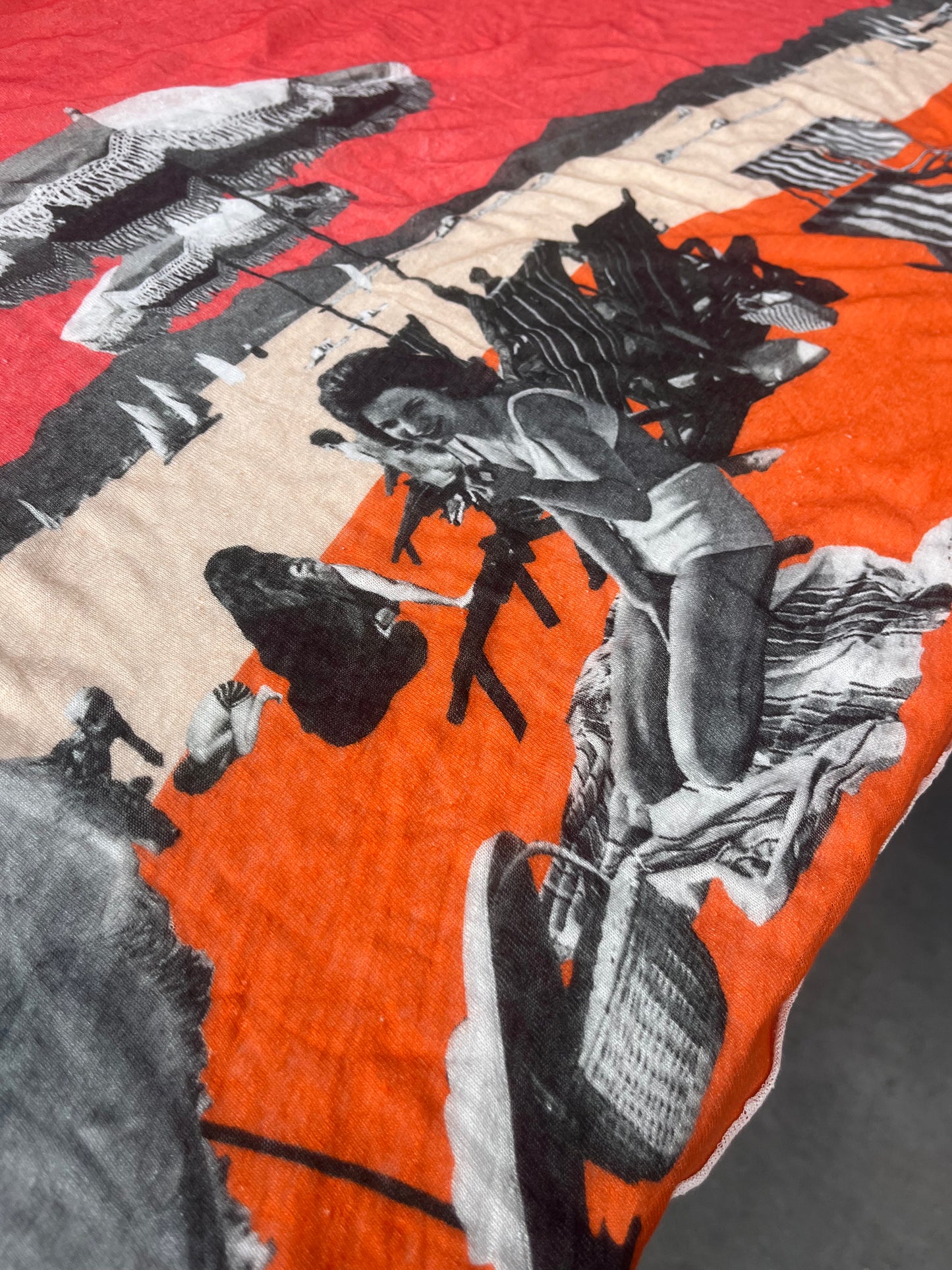 MARA MANIA 022 linen jersey "a day at the beach"