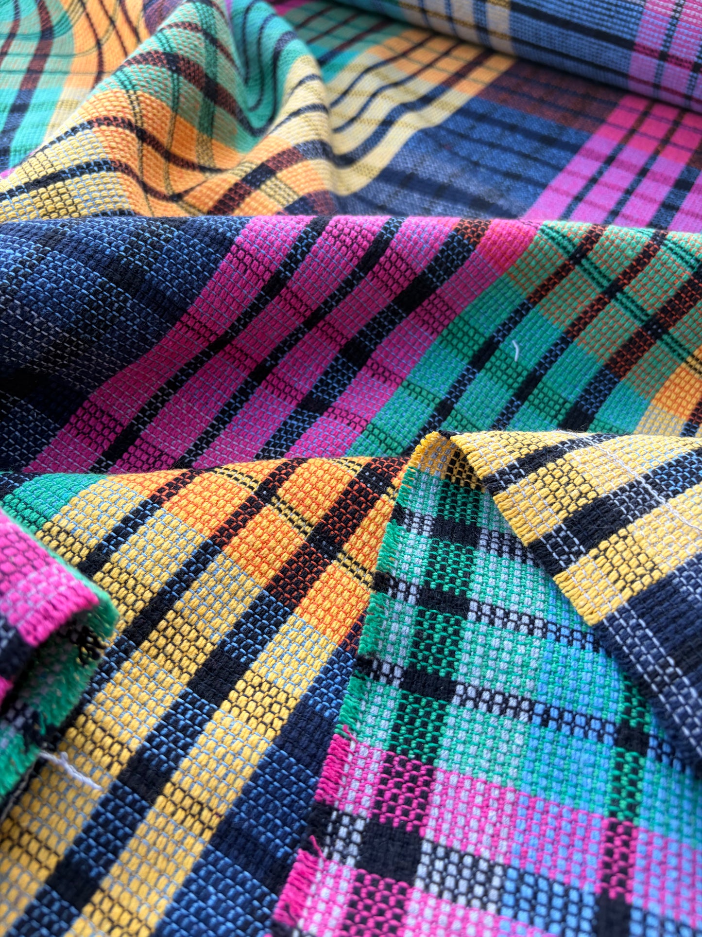 NED 015 checkered heavy cotton