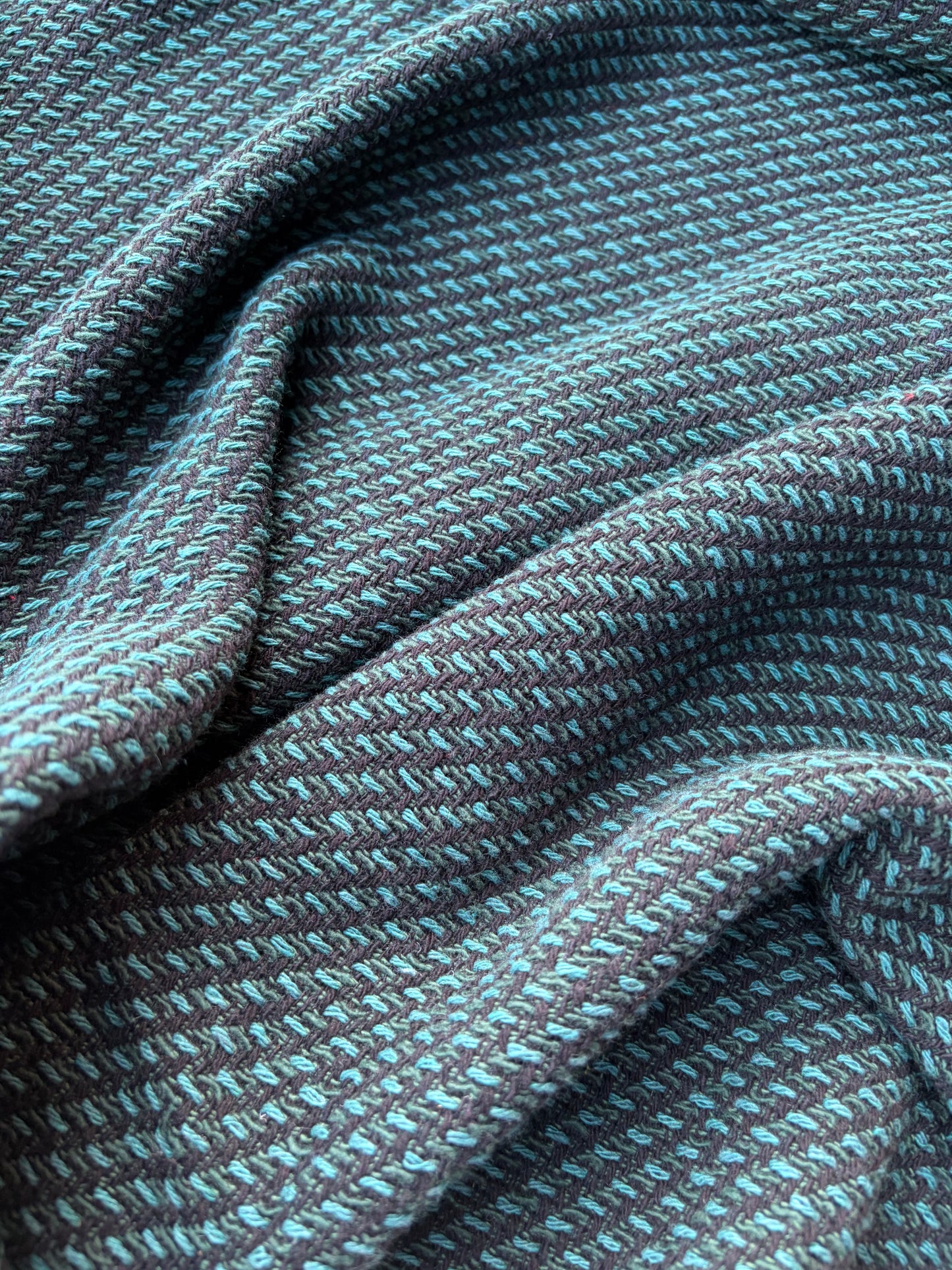 NED 016 green cotton tweed