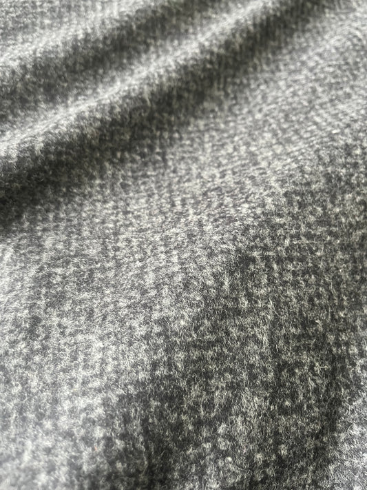 ROSALIA 041 heavy wool jersey grey/black pied de poule