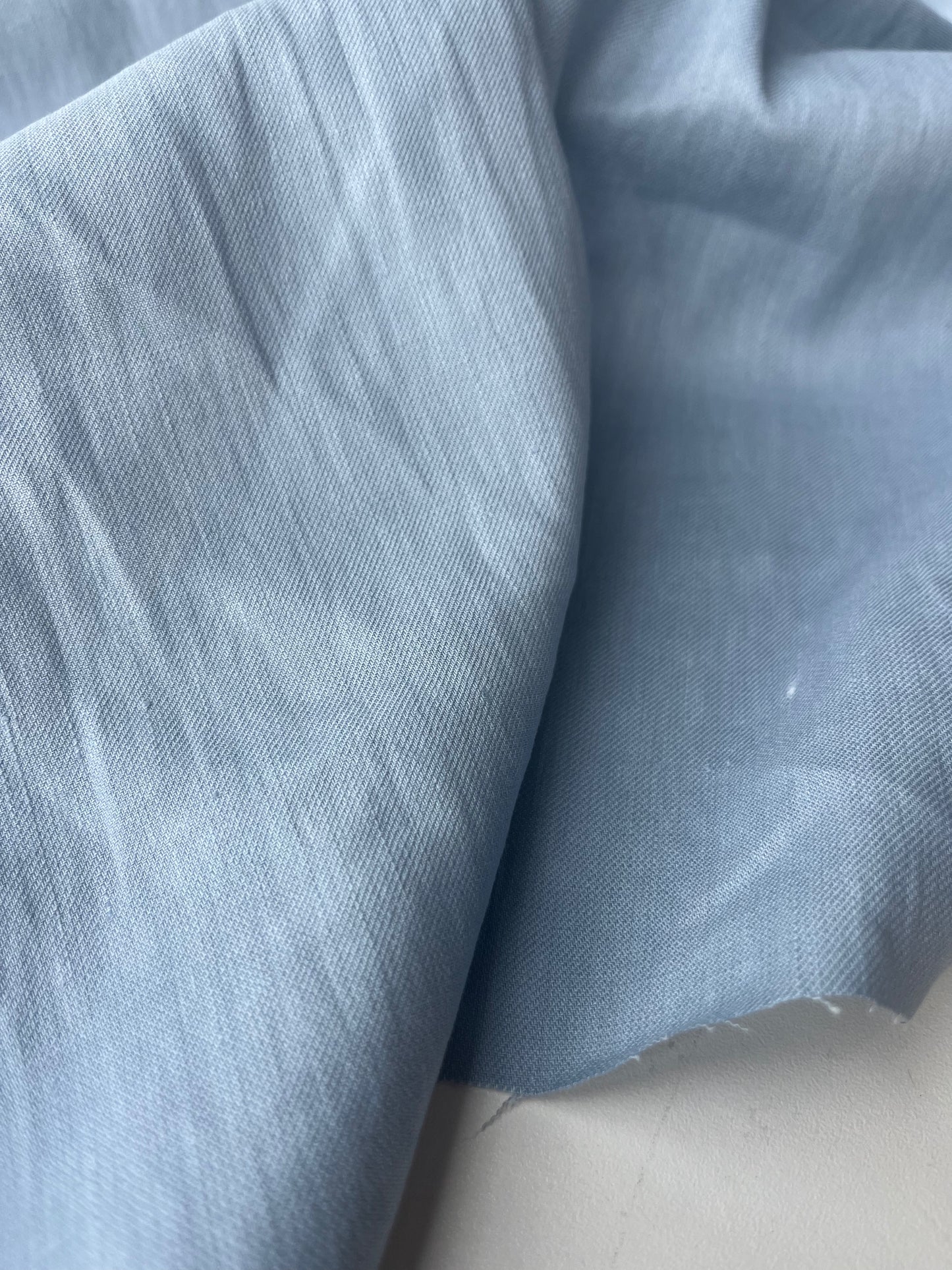 MARA MANIA 027 linen cotton stretch light blue