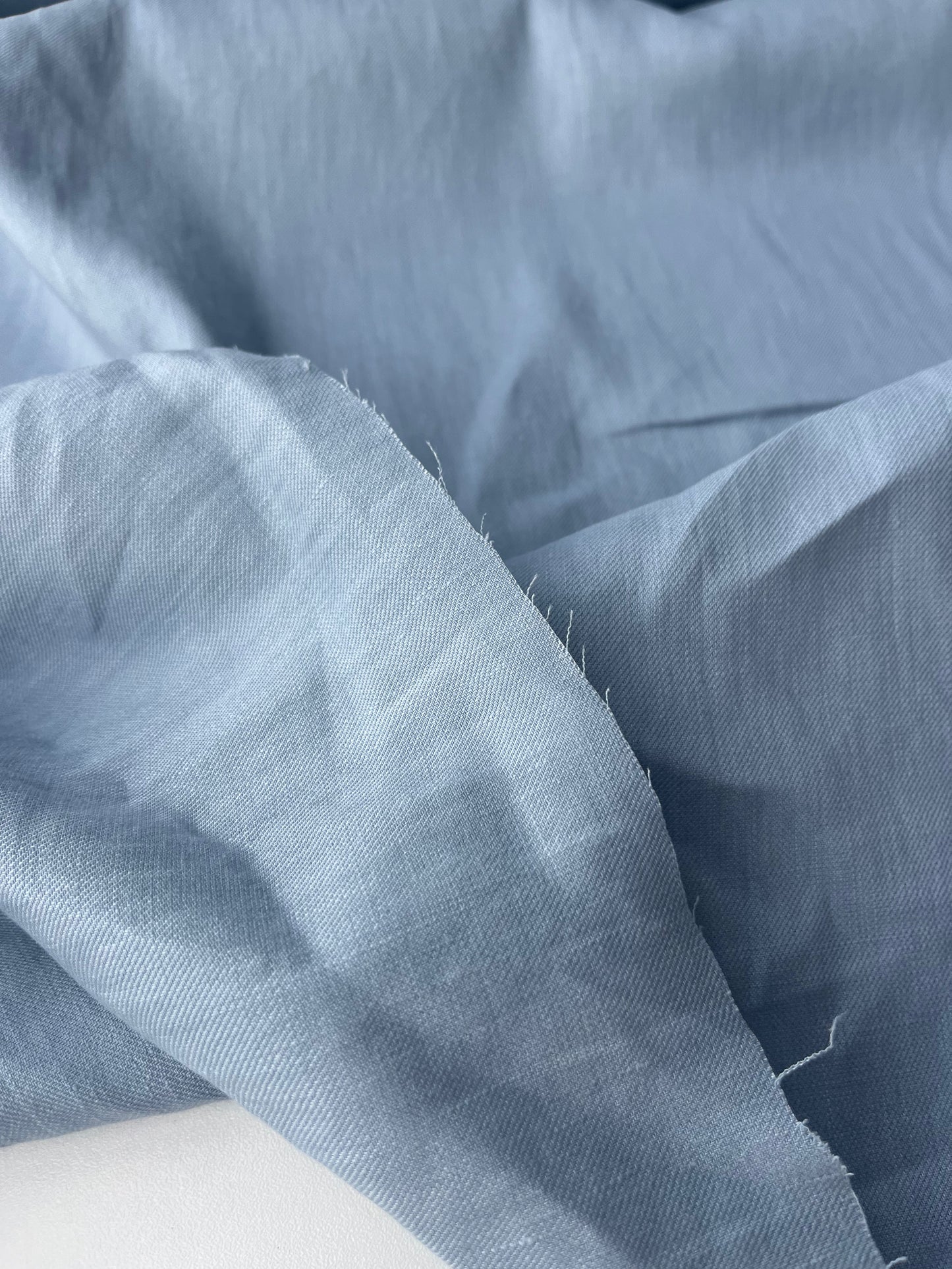 MARA MANIA 027 linen cotton stretch light blue