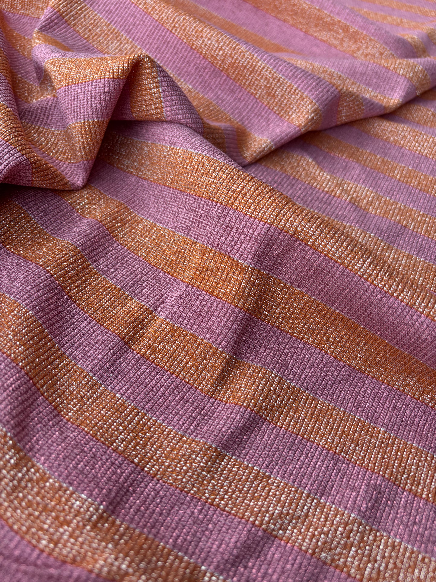 NED 021 shiny viscose jersey stripes