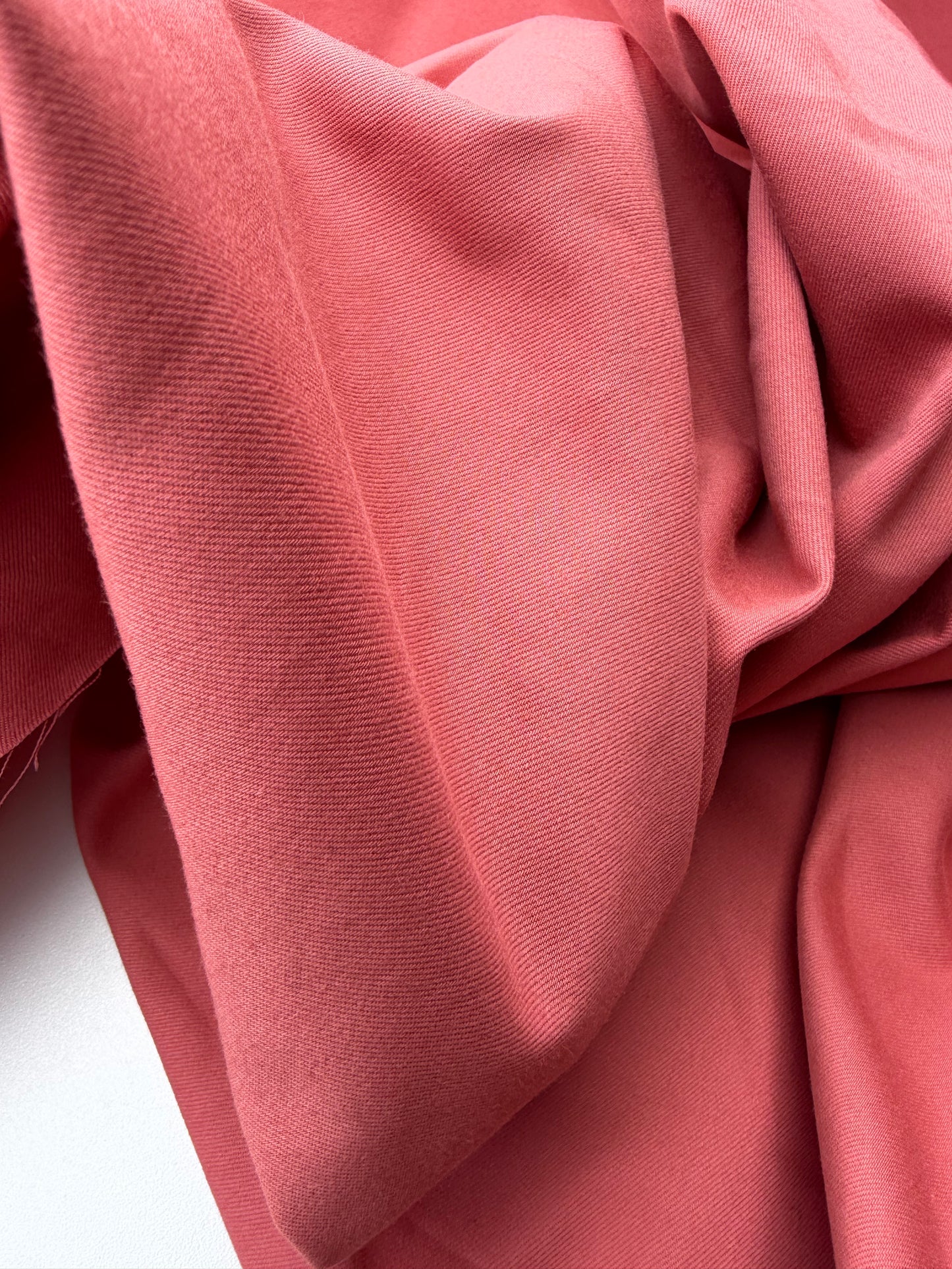 NED 024 peach coloured cotton twill with soft peach finish