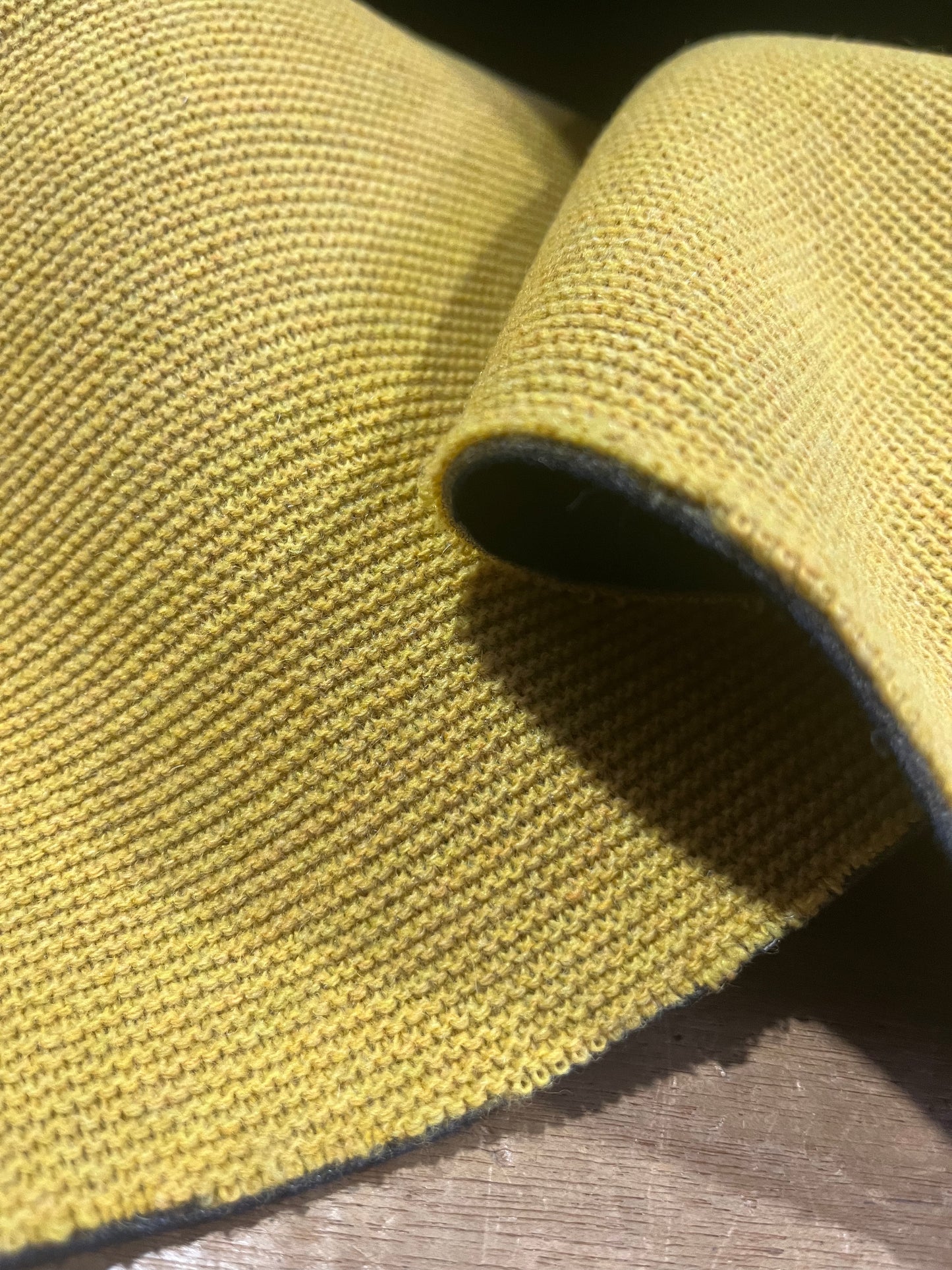 G00 WOOL néoprène yellow double face