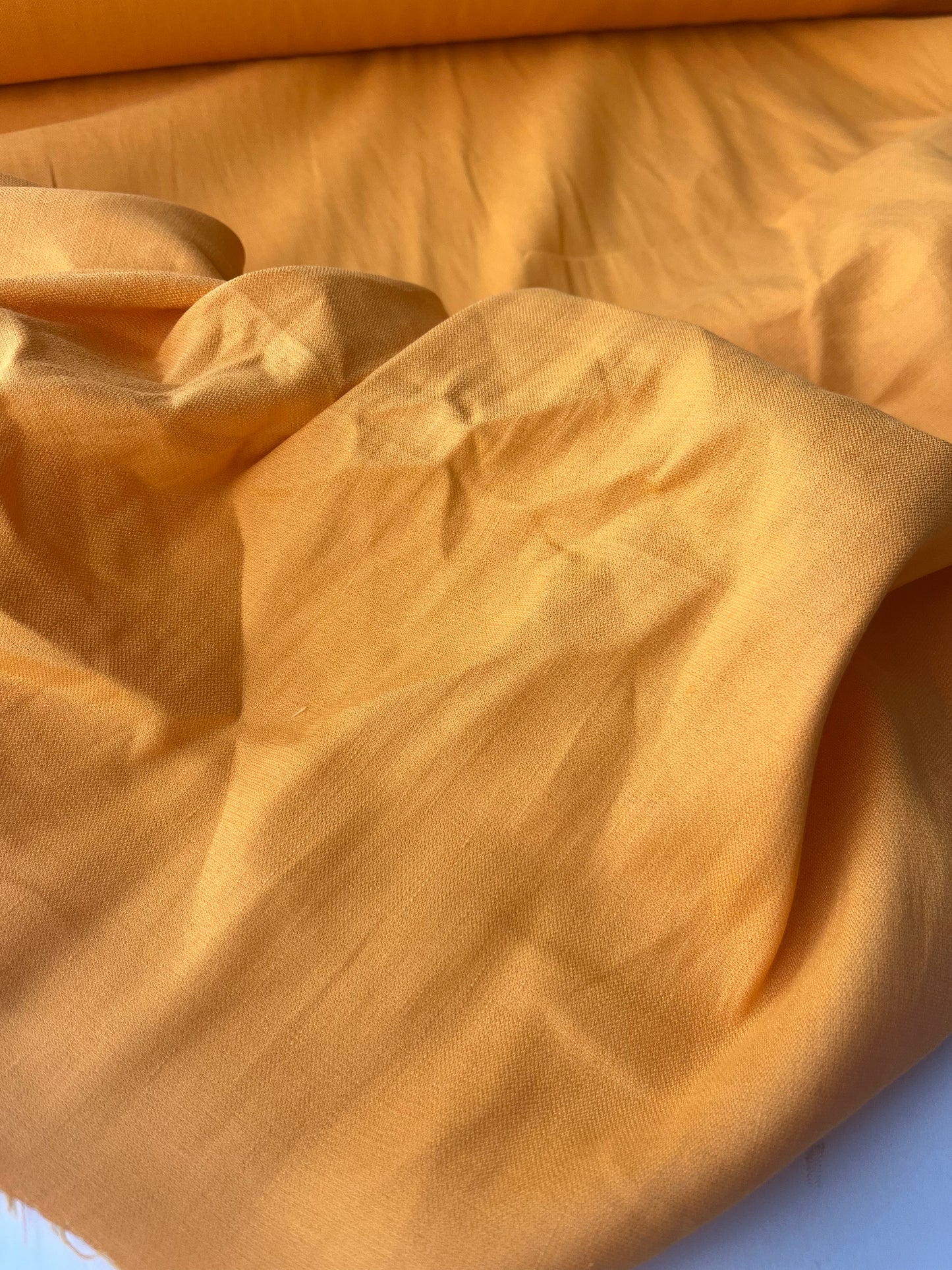 MARA MANIA 033 linen cotton stretch soft orange