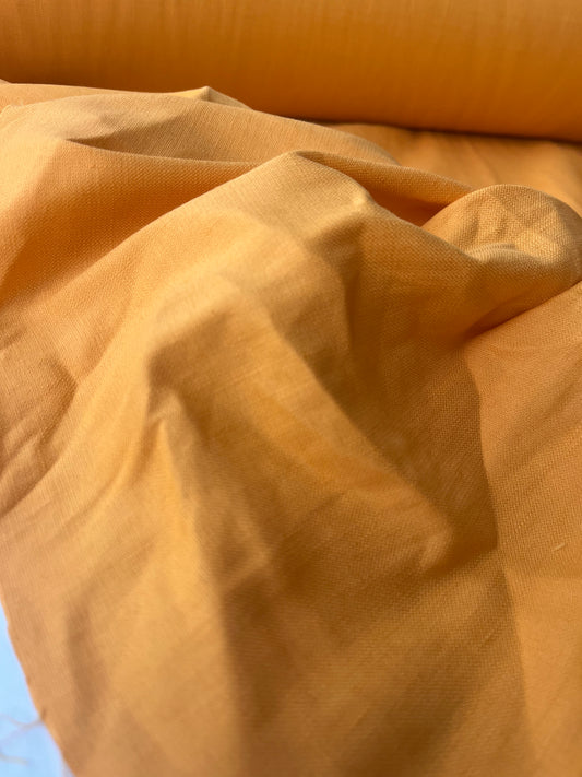 MARA MANIA 033 linen cotton stretch soft orange