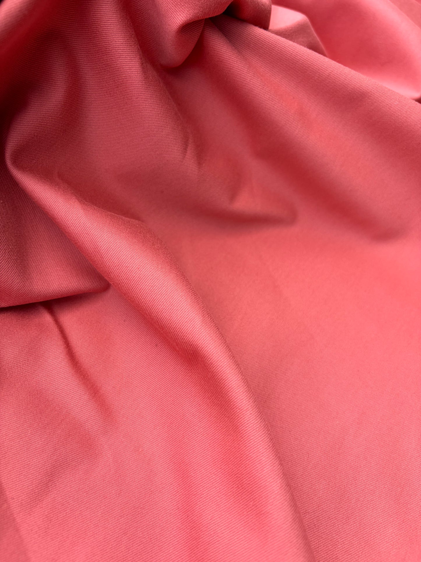 NED 024 peach coloured cotton twill with soft peach finish