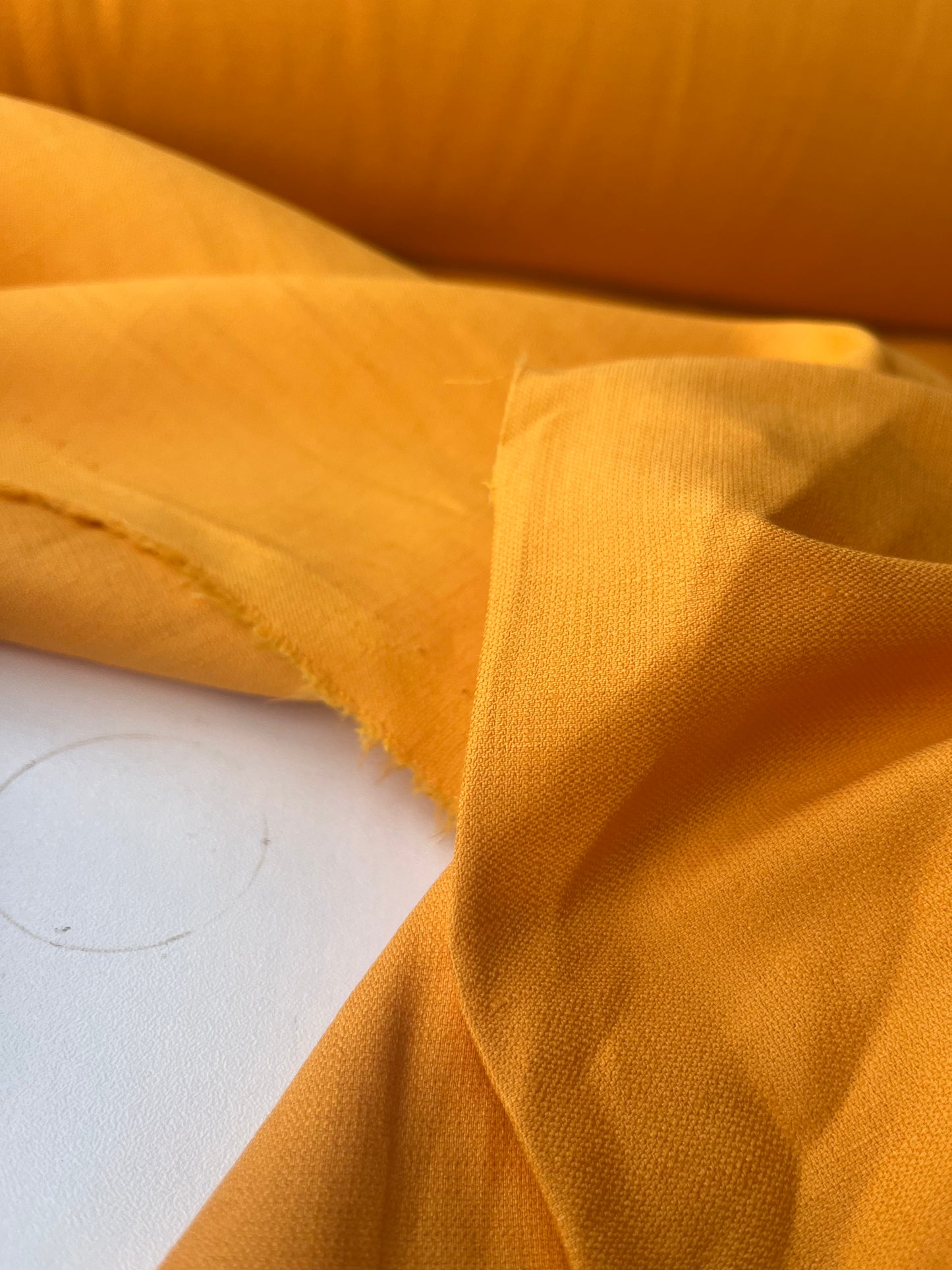 MARA MANIA 033 linen cotton stretch soft orange