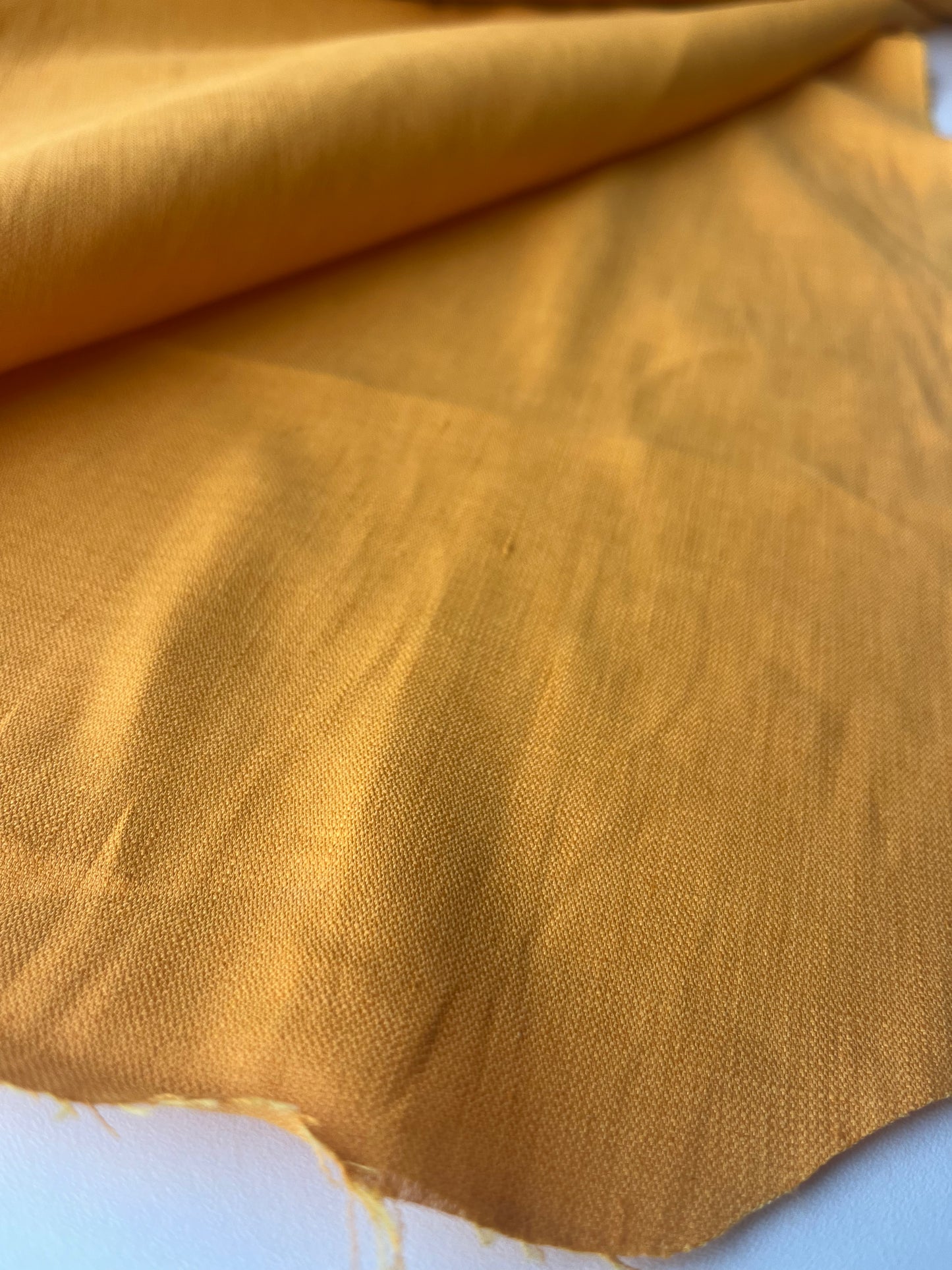 MARA MANIA 033 linen cotton stretch soft orange