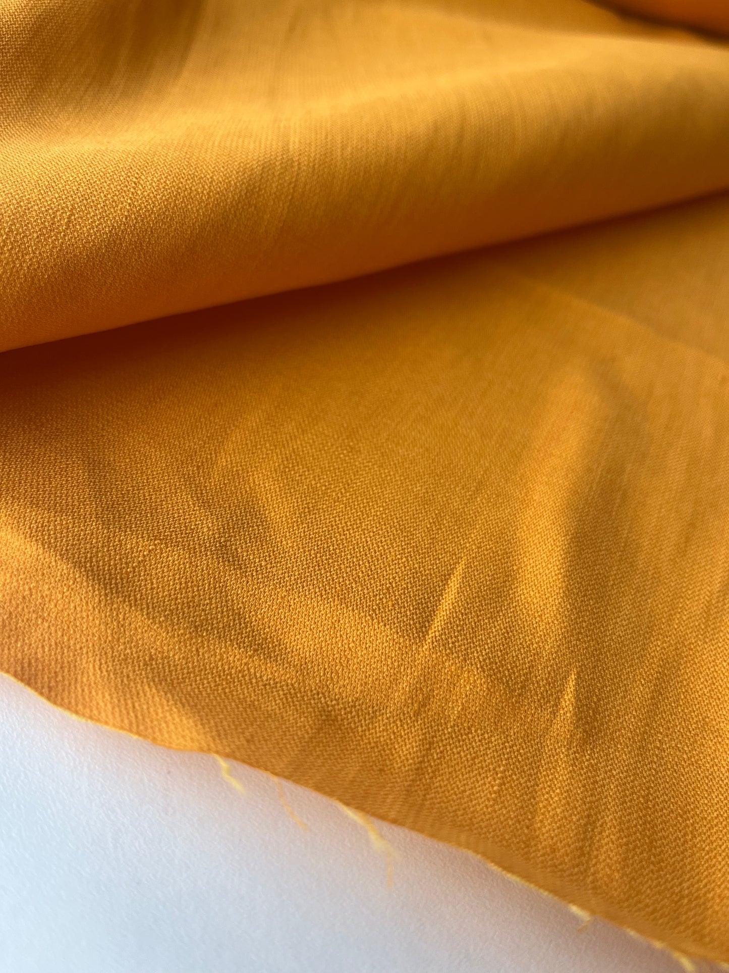 MARA MANIA 033 linen cotton stretch soft orange