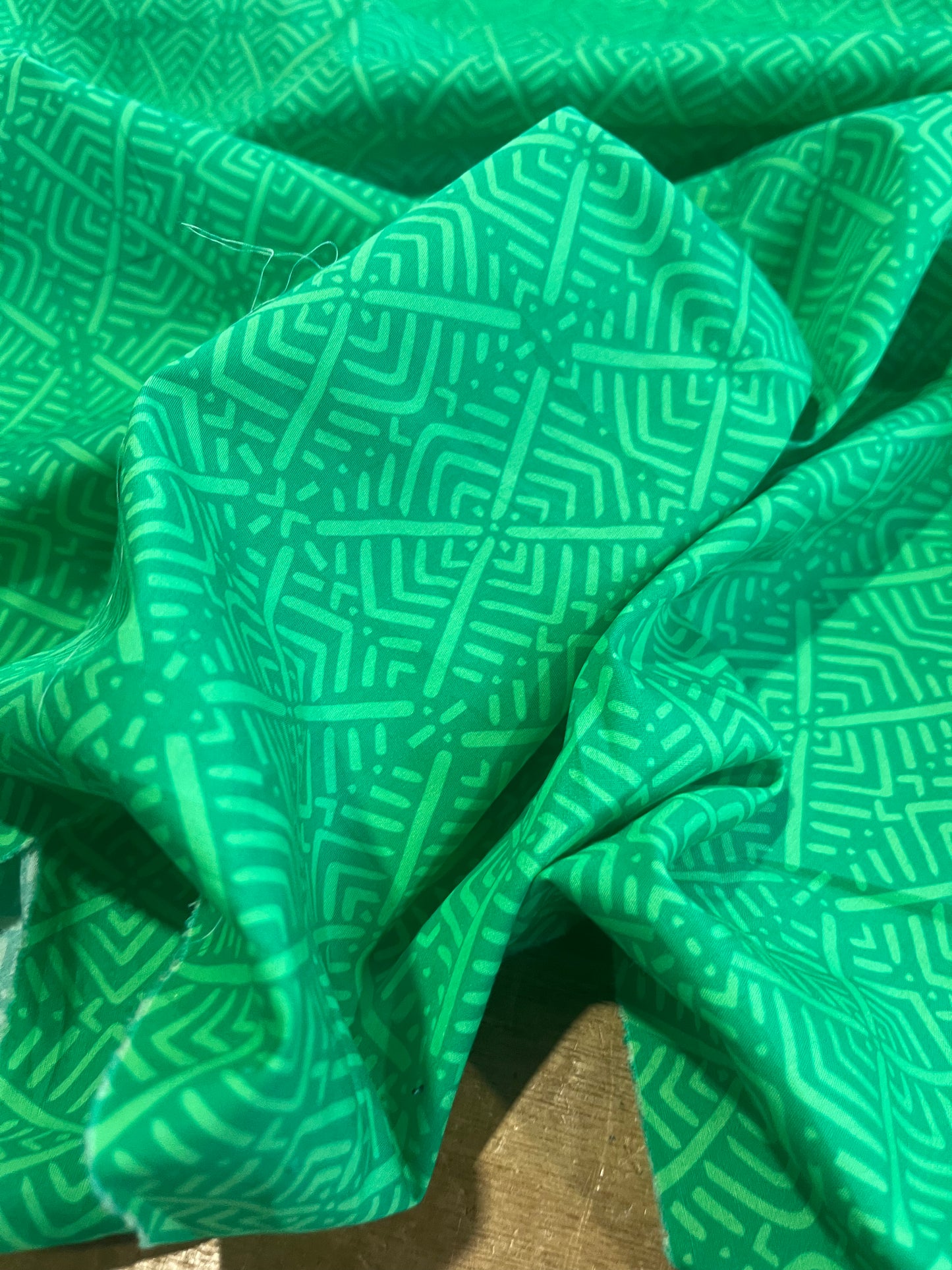 C02 CAN 1510 poplin green print